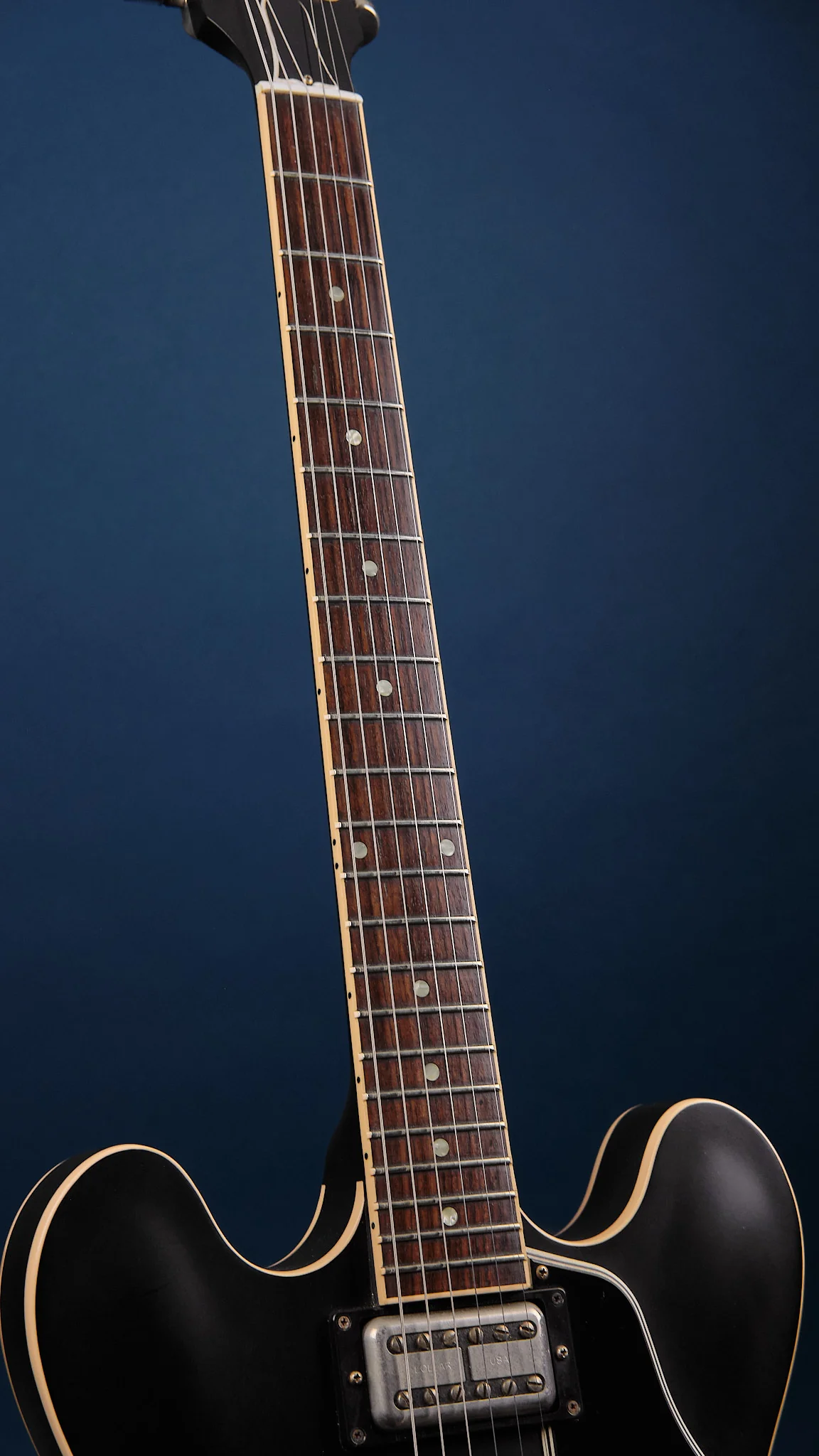 2012 Gibson Chris Cornell ES-335 Satin Black - Image 6