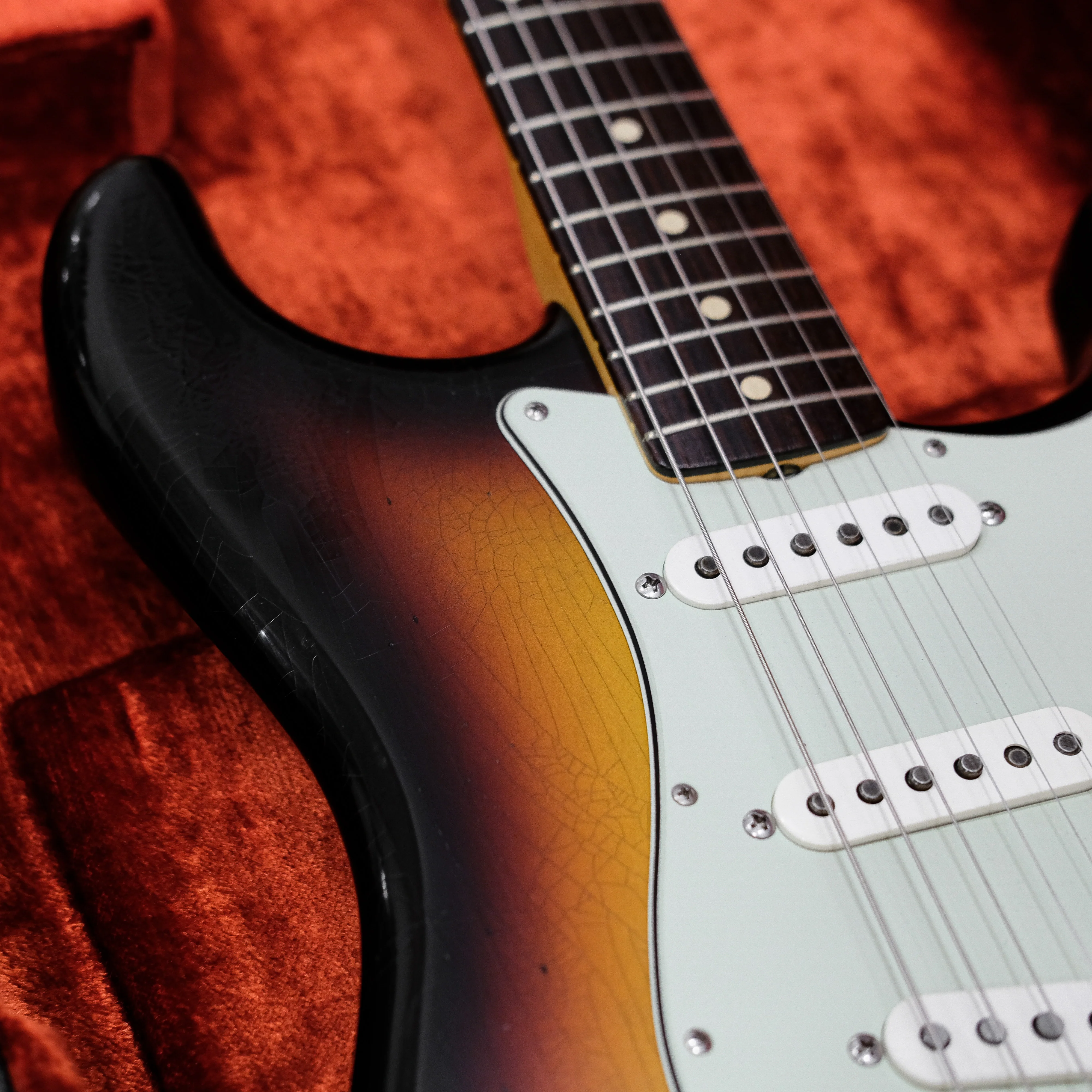 2013 Fender Custom Shop 50th Anniversary '64 L-Series Stratocaster Sunburst - Image 3