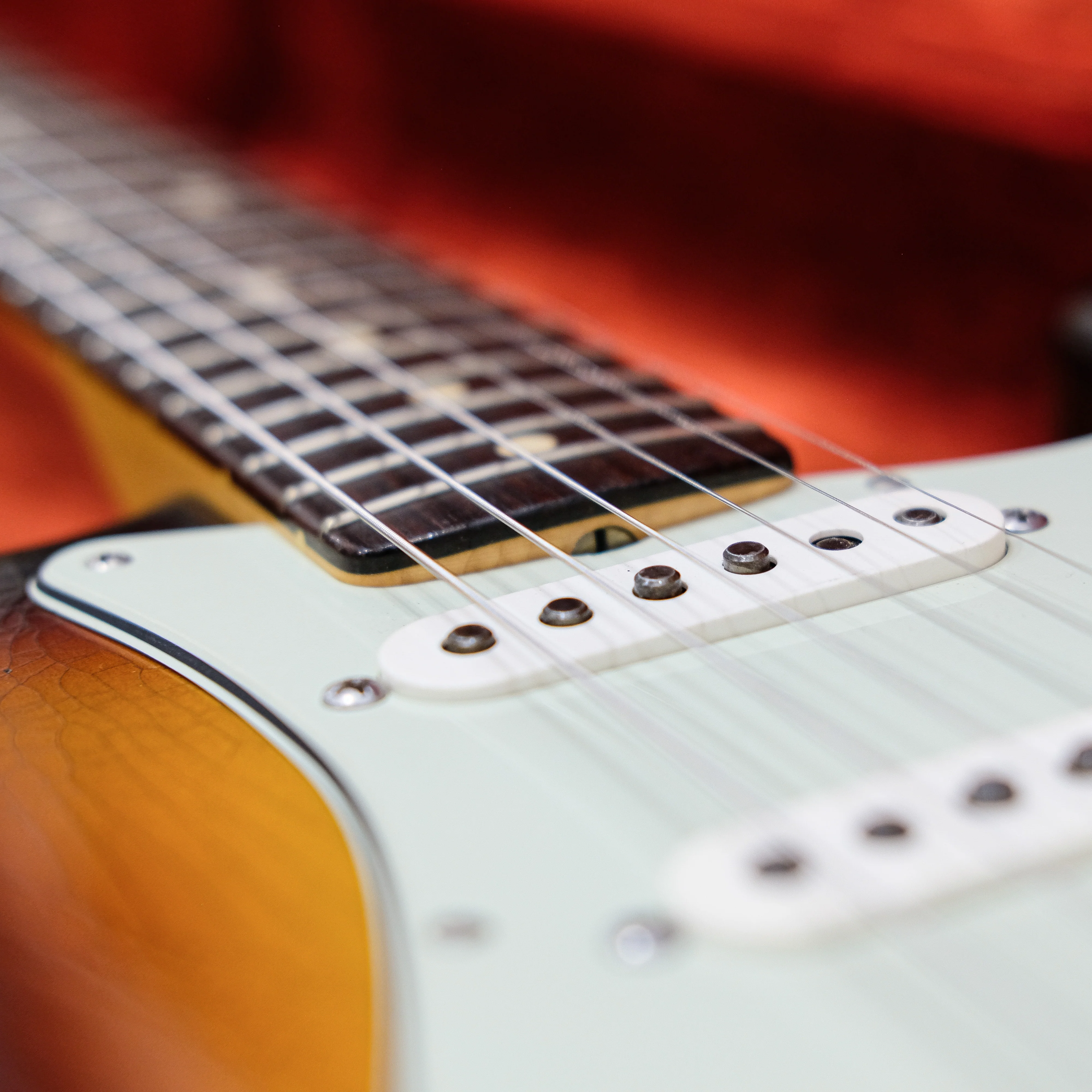2013 Fender Custom Shop 50th Anniversary '64 L-Series Stratocaster Sunburst - Image 6