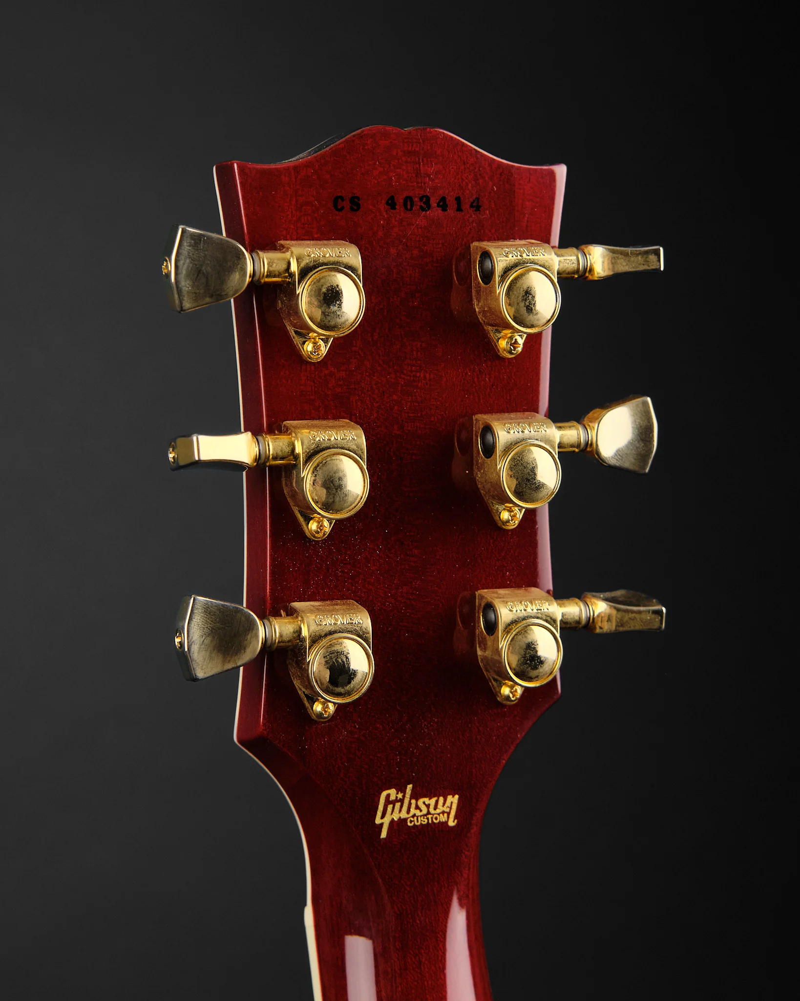 2014 Gibson Custom Shop Les Paul Custom Wine Red Refin - Image 8