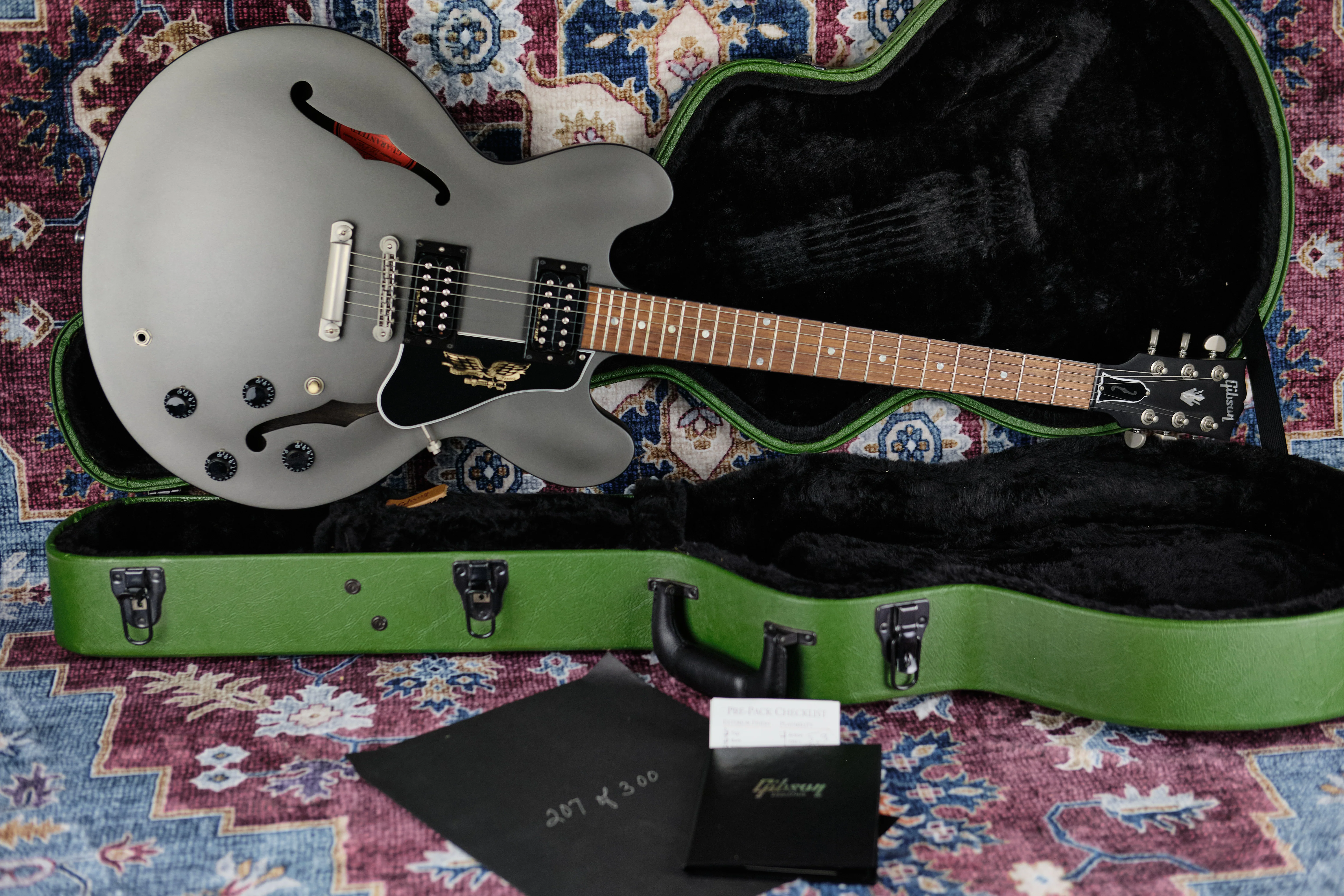 2015 Gibson Government Series ES-335 Gun Metal Grey - Image 4