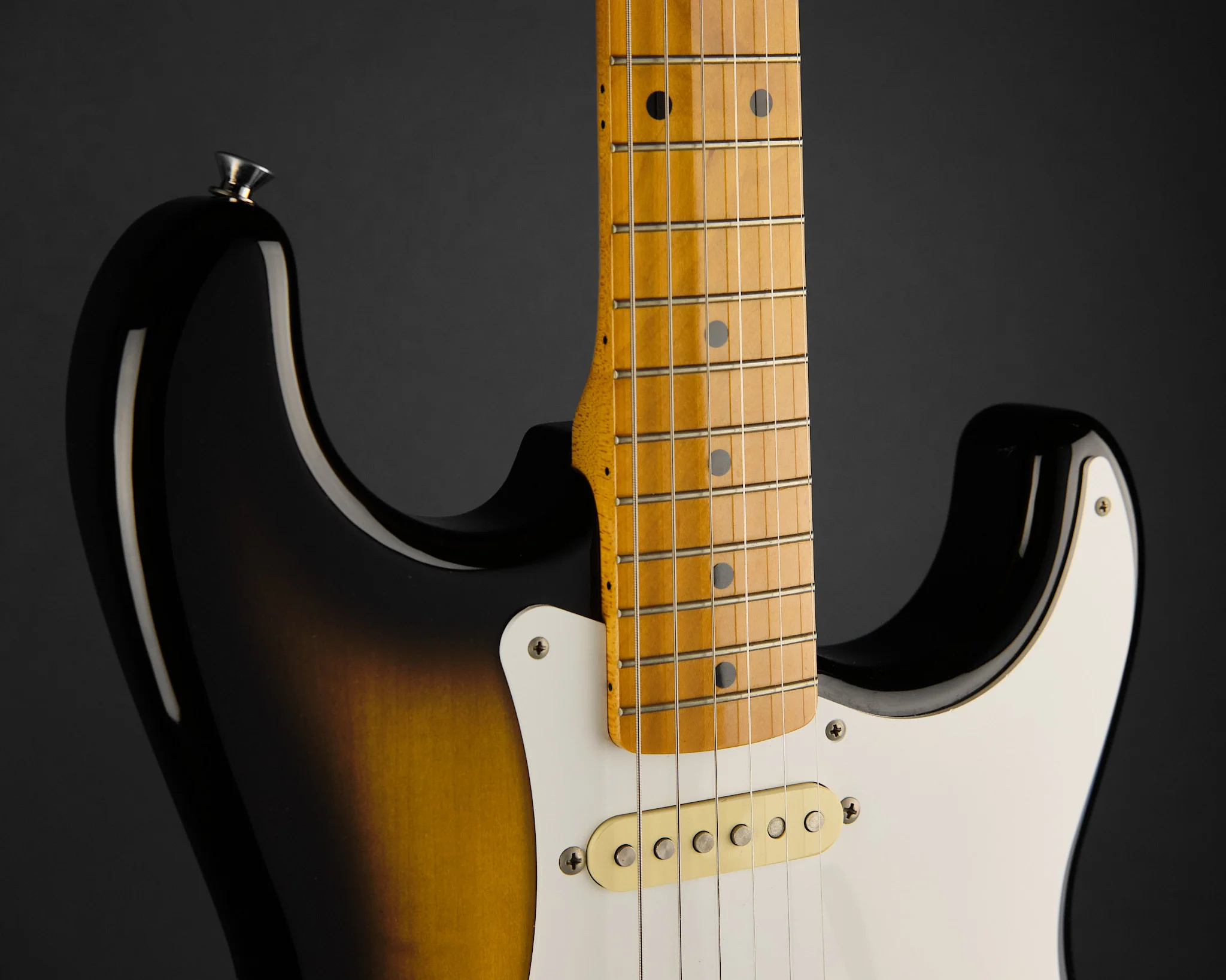 2017 Fender MIJ Classic '50s Stratocaster Sunburst - Image 12