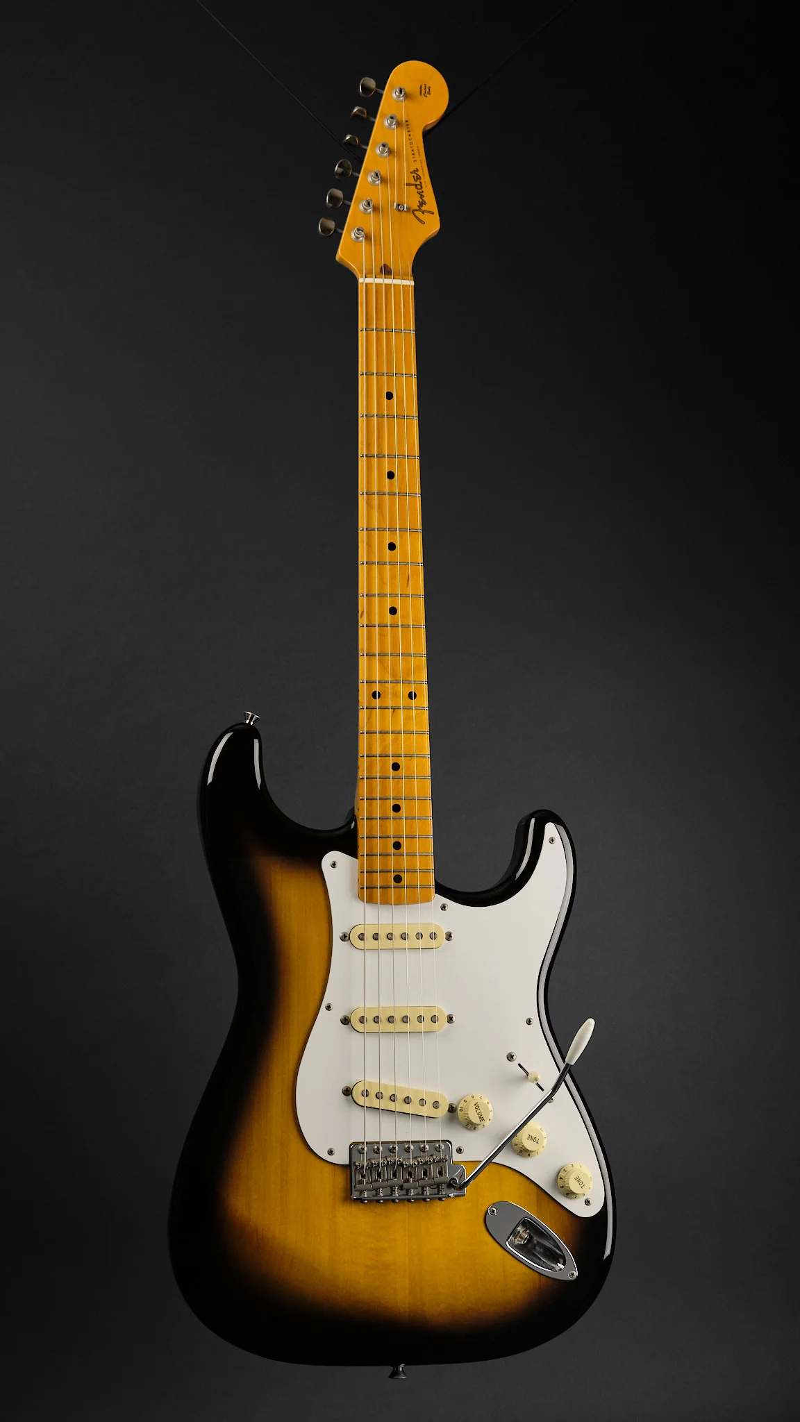 2017 Fender MIJ Classic '50s Stratocaster Sunburst - Image 4