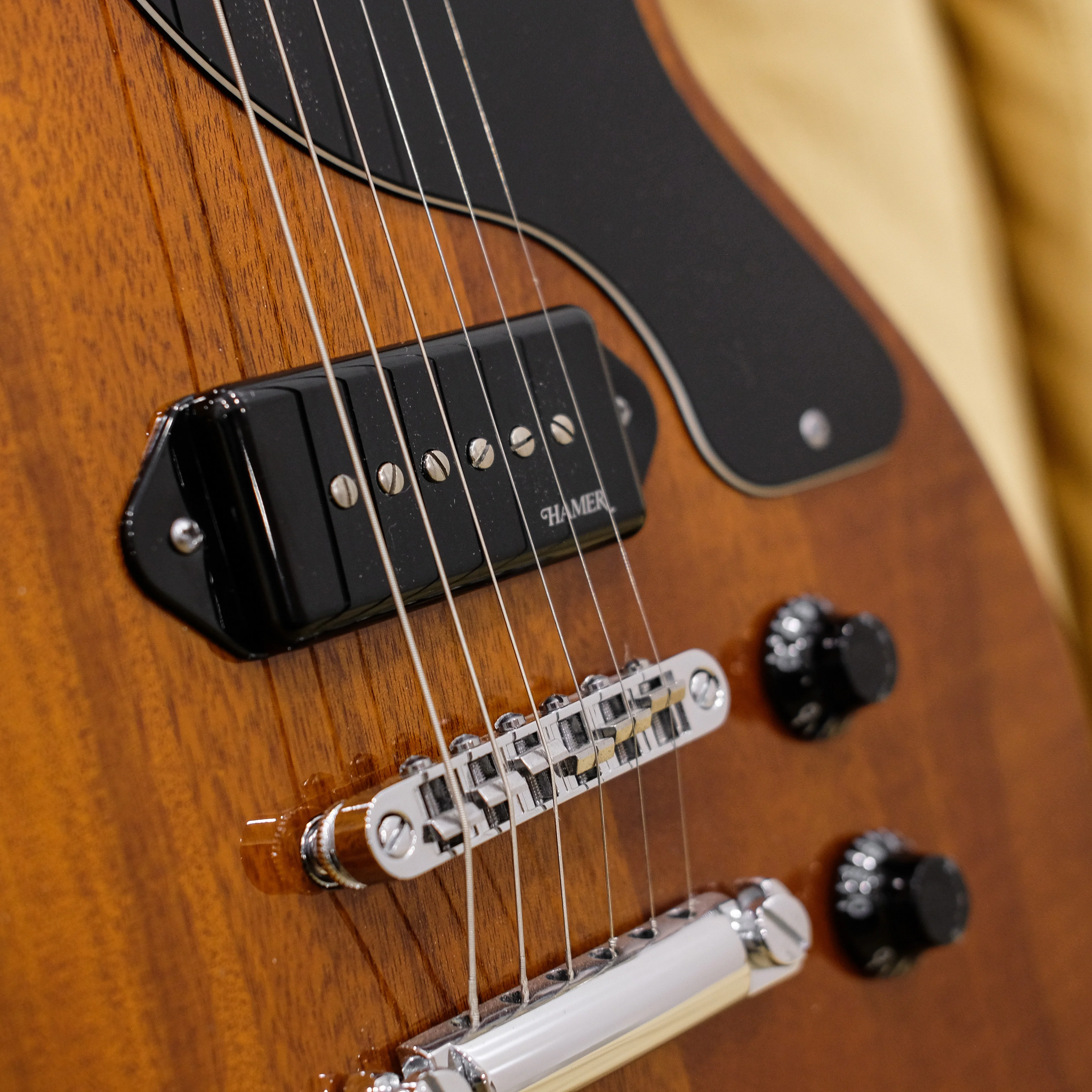2017 Hamer Special Junior Natural Mahogany - Image 3