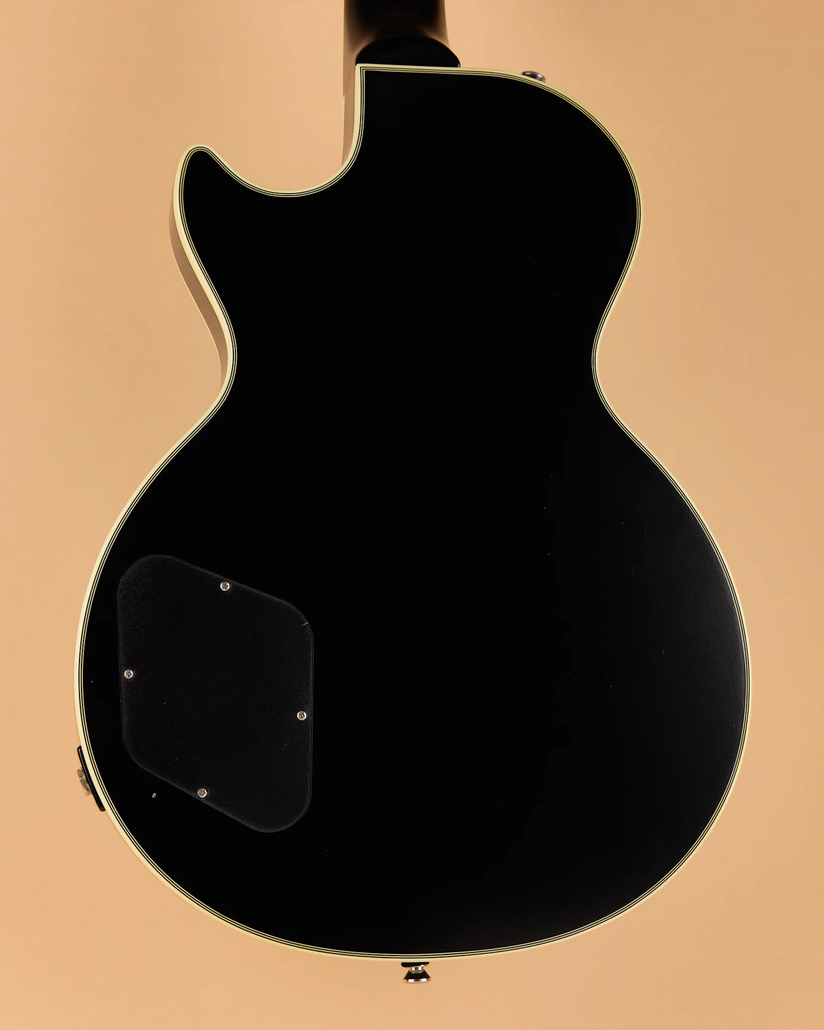 2019 Epiphone Jared James Nichols “Old Glory” Les Paul Custom Black Aged Gloss - Image 3