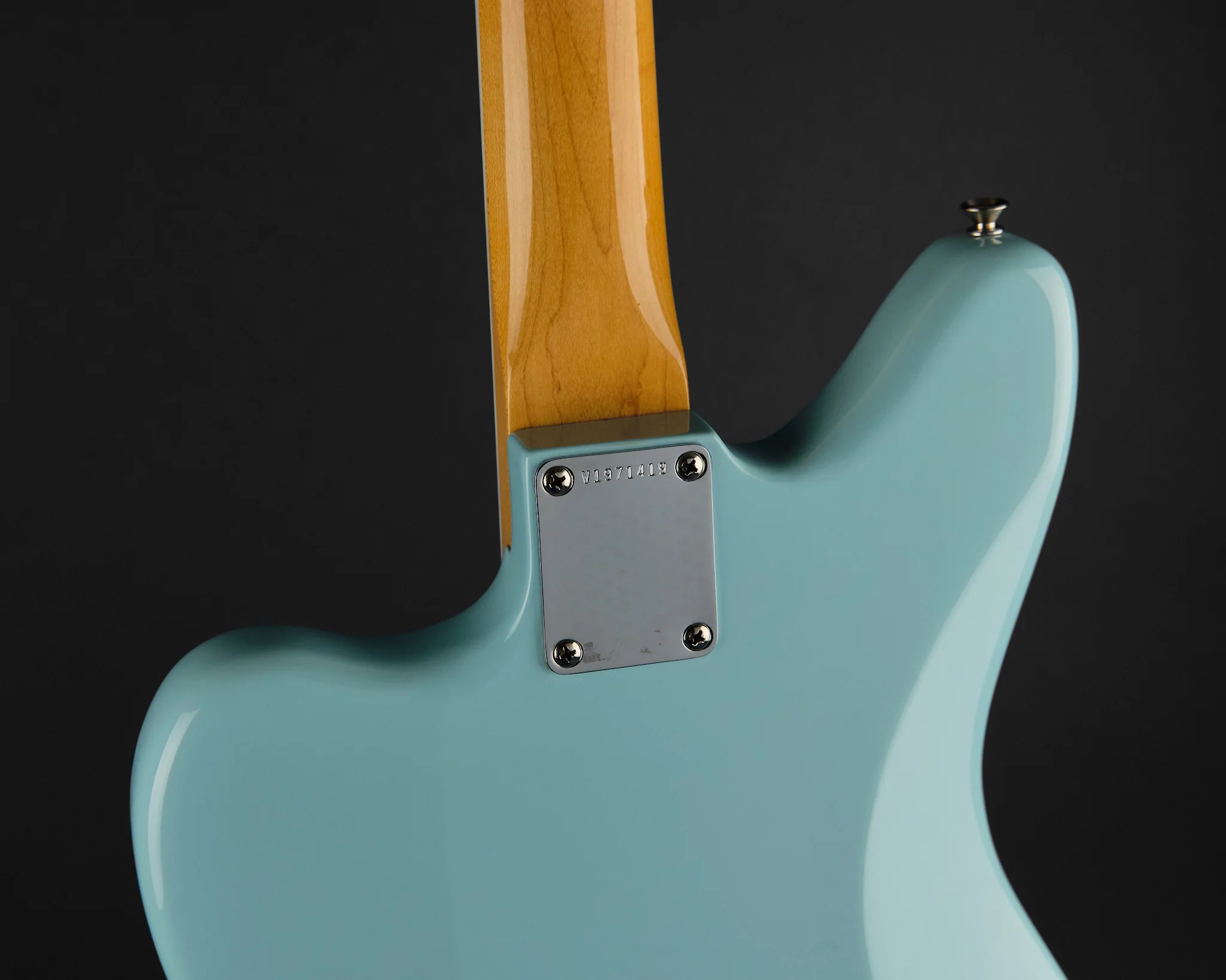 2019 Fender American Original '60s Jaguar Daphne Blue - Image 11