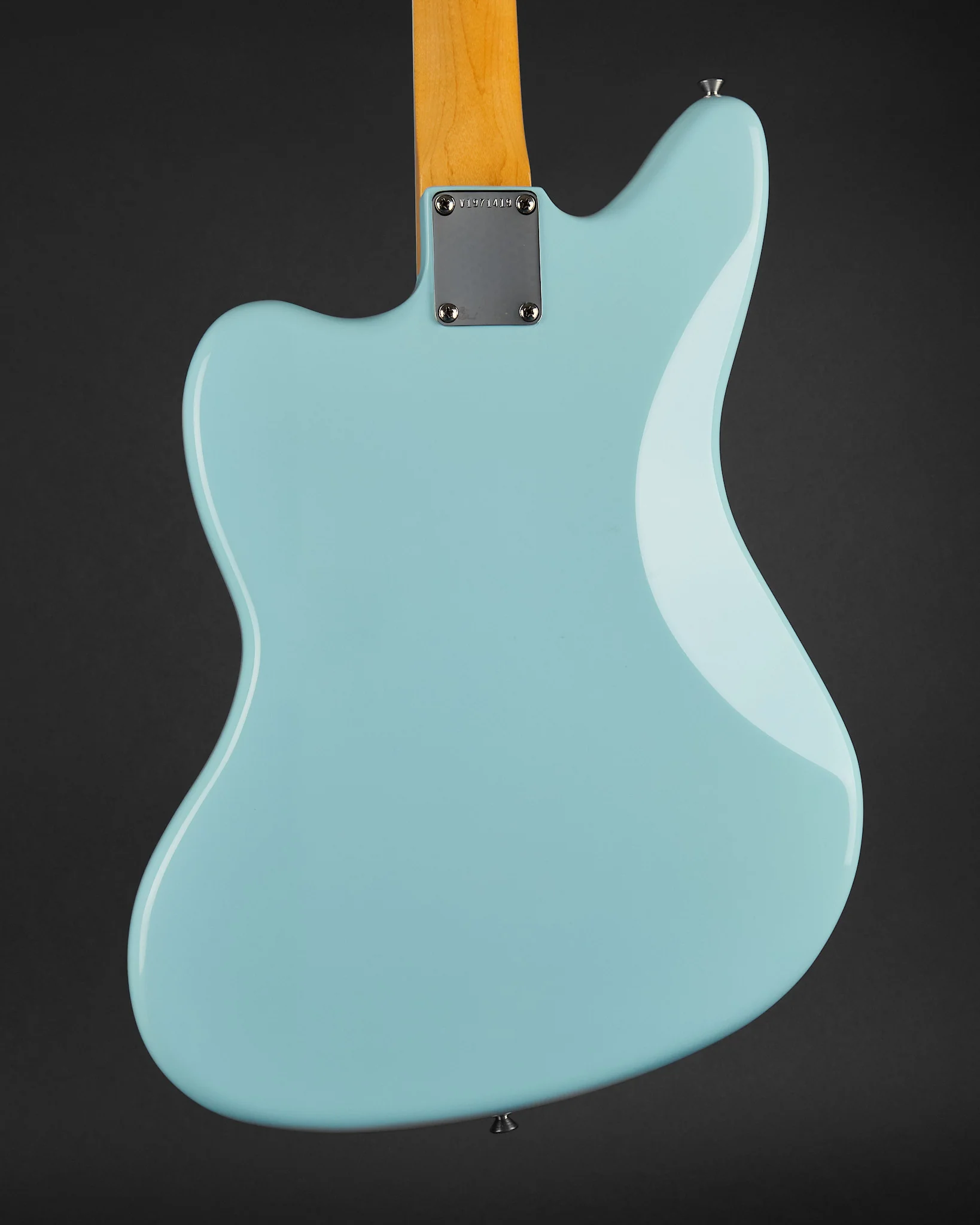 2019 Fender American Original '60s Jaguar Daphne Blue - Image 3