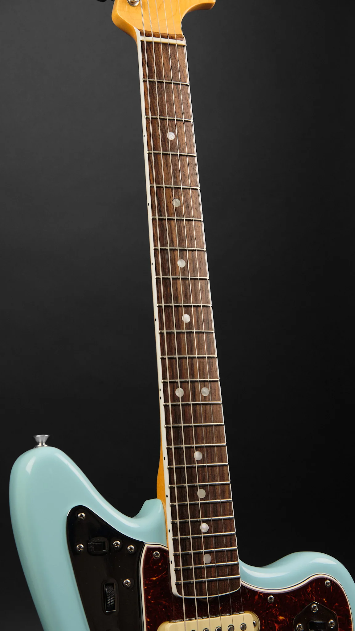 2019 Fender American Original '60s Jaguar Daphne Blue - Image 6
