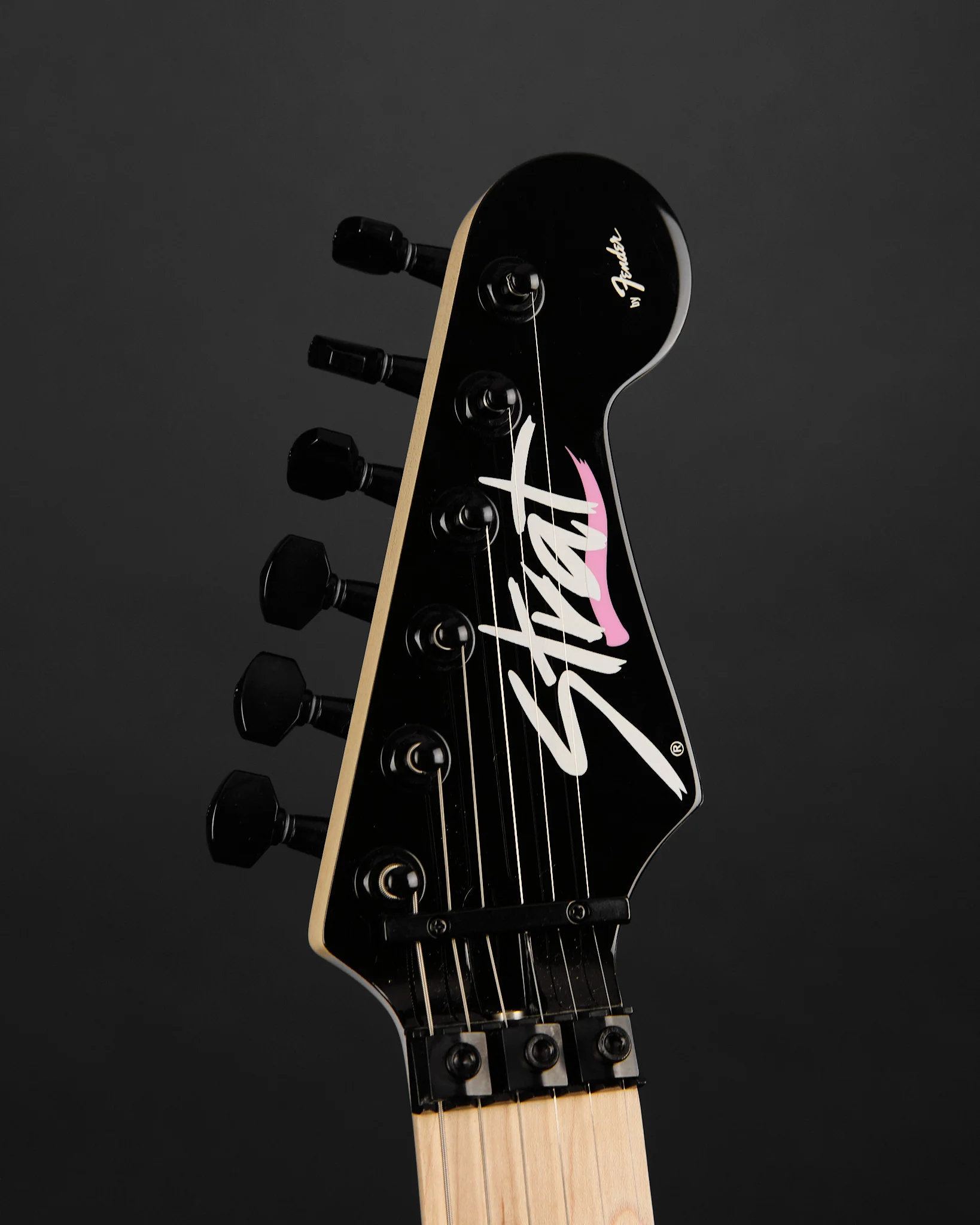 2019 Fender Limited Edition HM Strat Flash Pink - Image 2