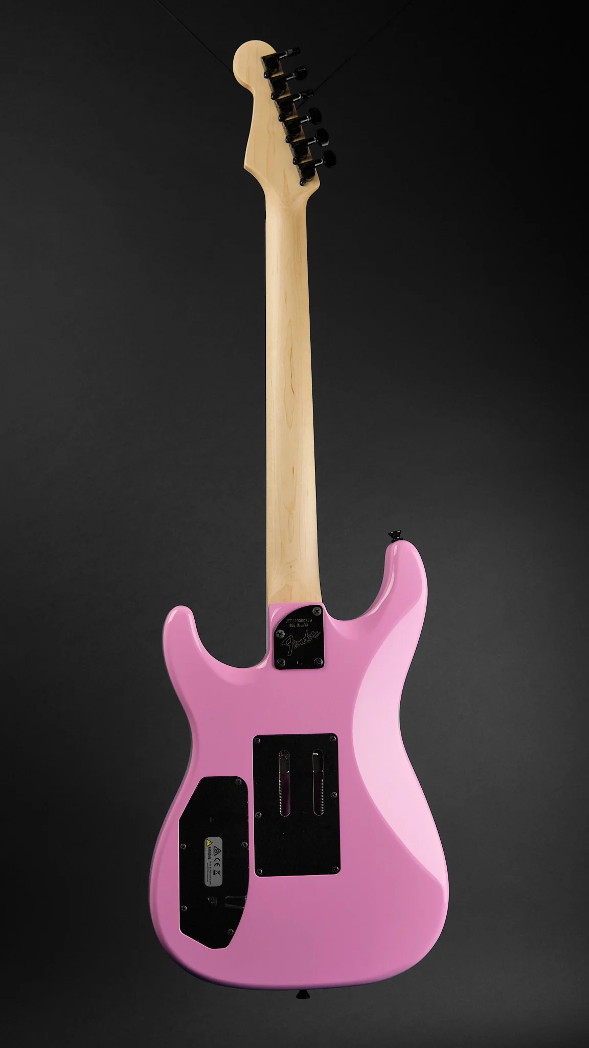 2019 Fender Limited Edition HM Strat Flash Pink - Image 5