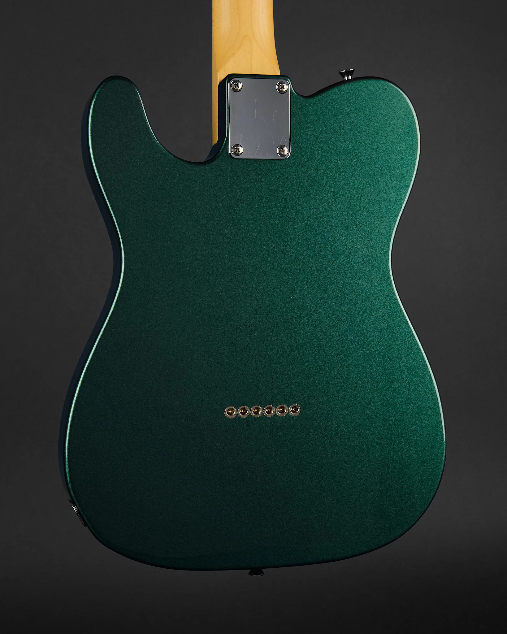 2020 Fender MIJ Hybrid '60s Telecaster Sherwood Green Metallic - Image 3