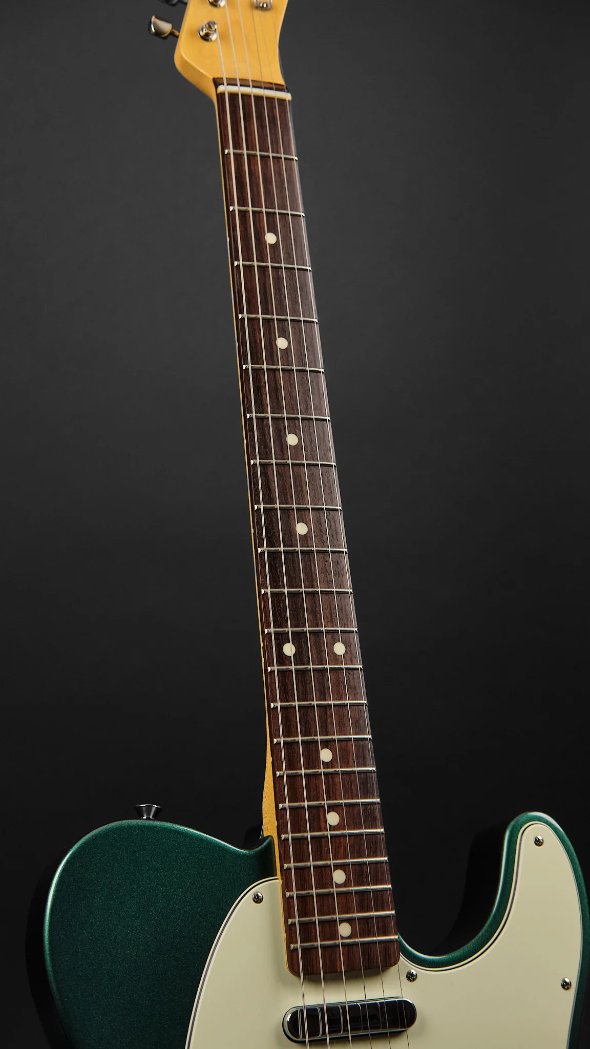 2020 Fender MIJ Hybrid '60s Telecaster Sherwood Green Metallic - Image 6