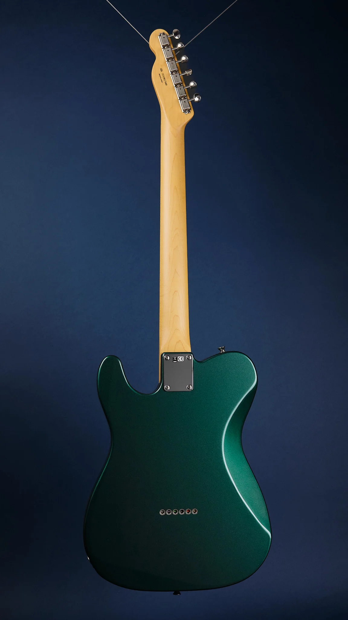 2020 Fender MIJ Hybrid Telecaster Deluxe Sherwood Green - Image 5