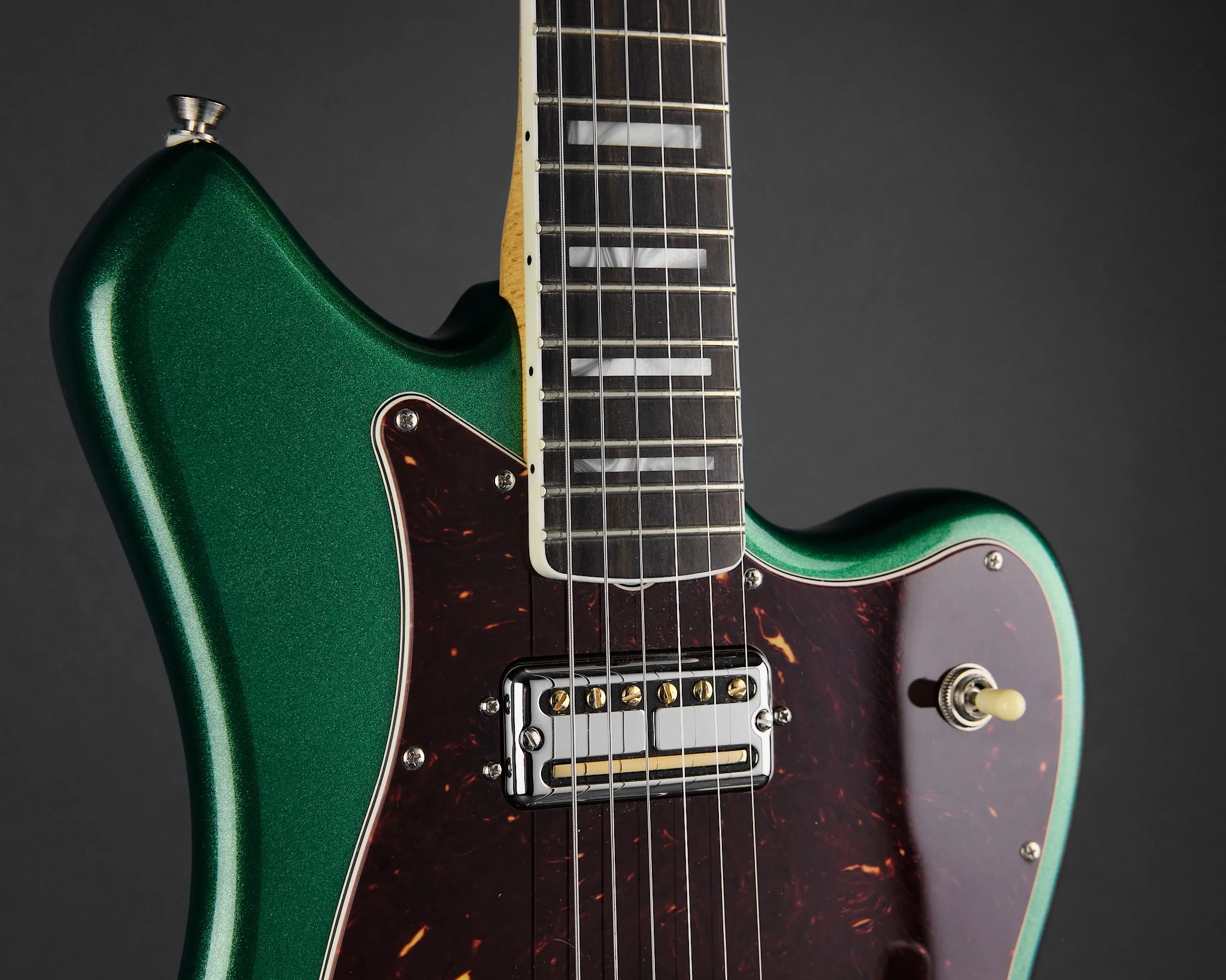 2020 Fender Parallel Universe Volume II Maverick Dorado Mystic Pine Green - Image 10