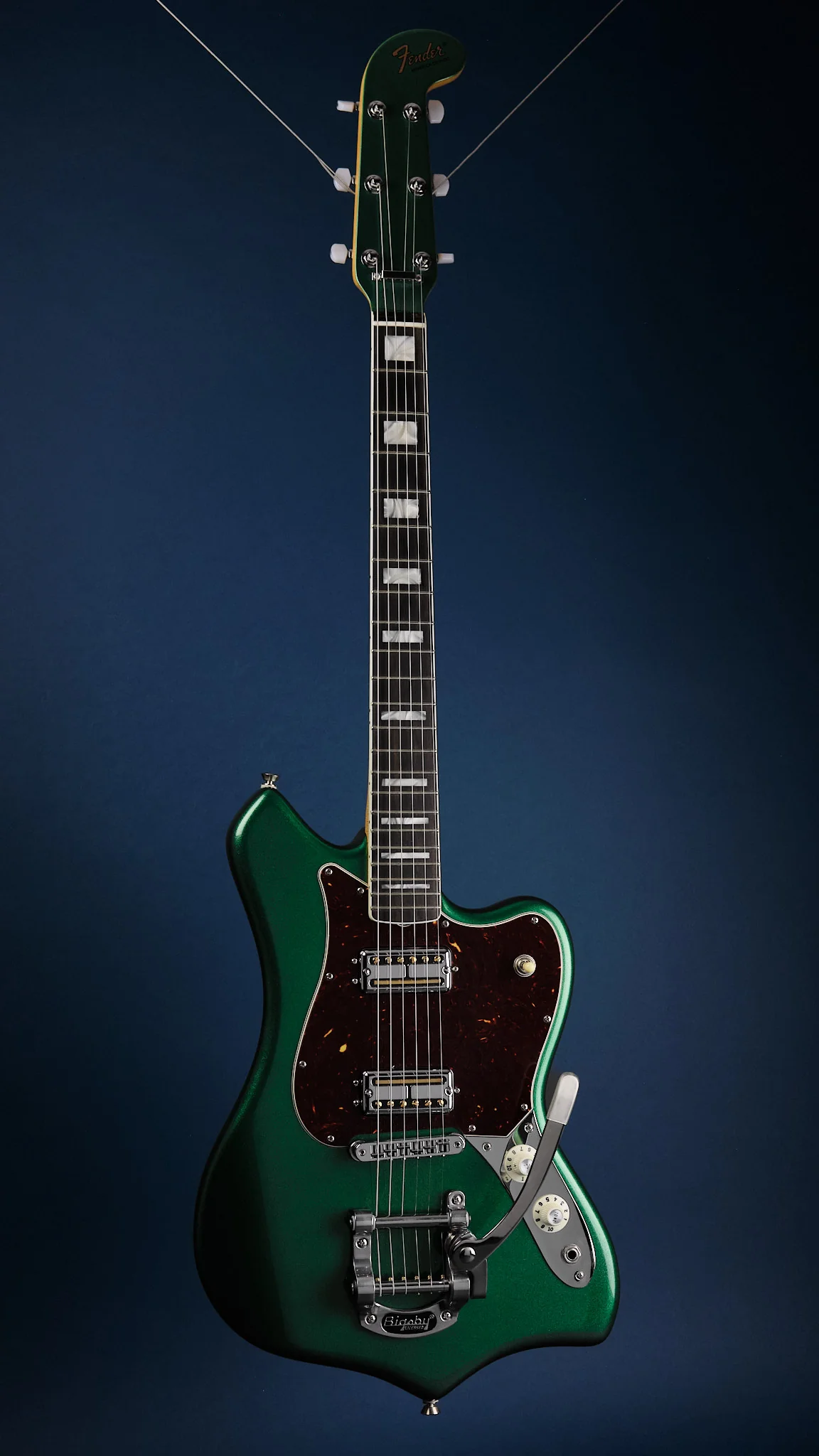 2020 Fender Parallel Universe Volume II Maverick Dorado Mystic Pine Green - Image 15