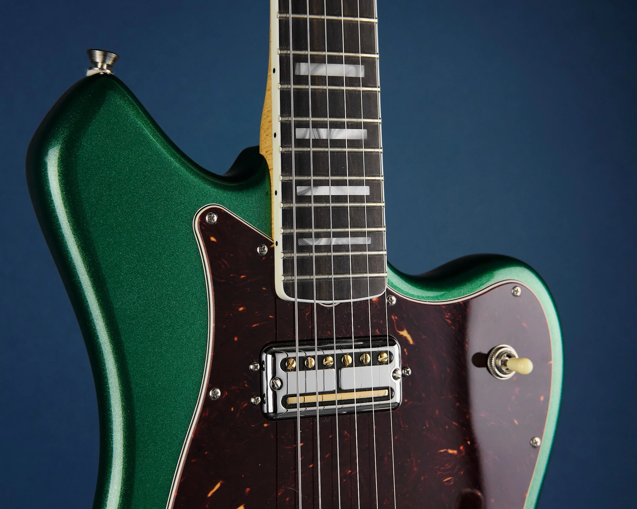 2020 Fender Parallel Universe Volume II Maverick Dorado Mystic Pine Green - Image 21