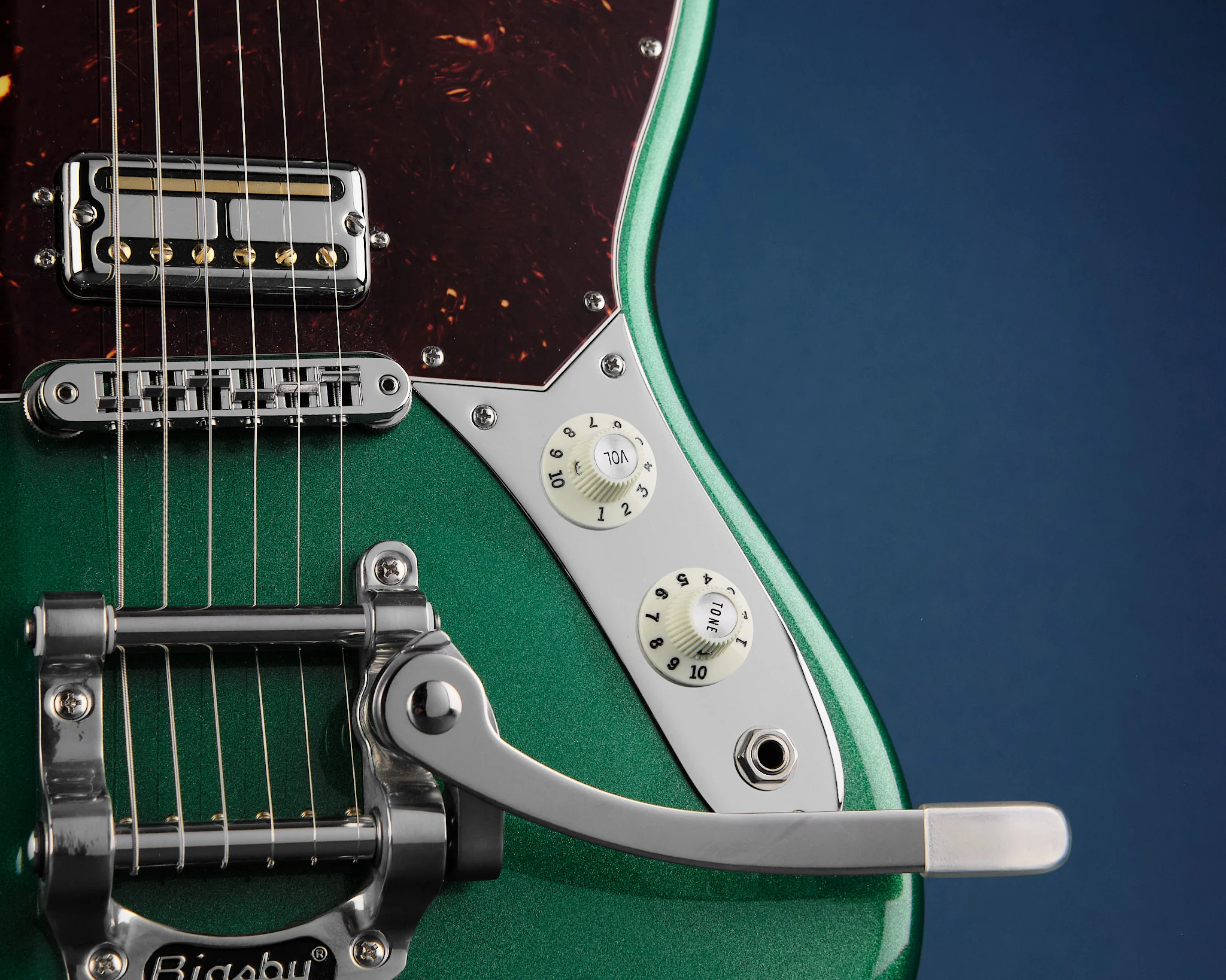 2020 Fender Parallel Universe Volume II Maverick Dorado Mystic Pine Green - Image 22