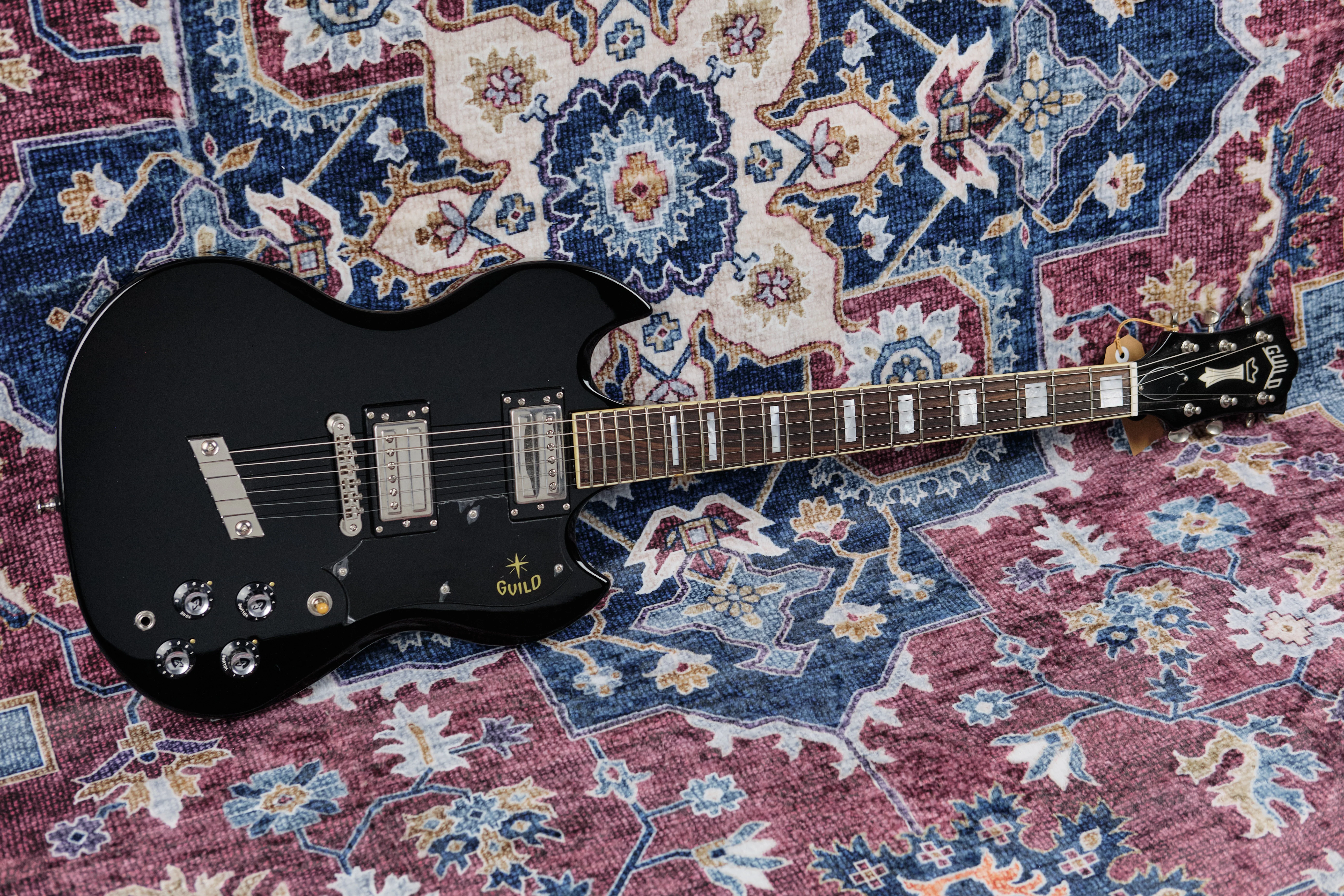 Guild S-100 Polara Black (Second-Hand) - Image 4