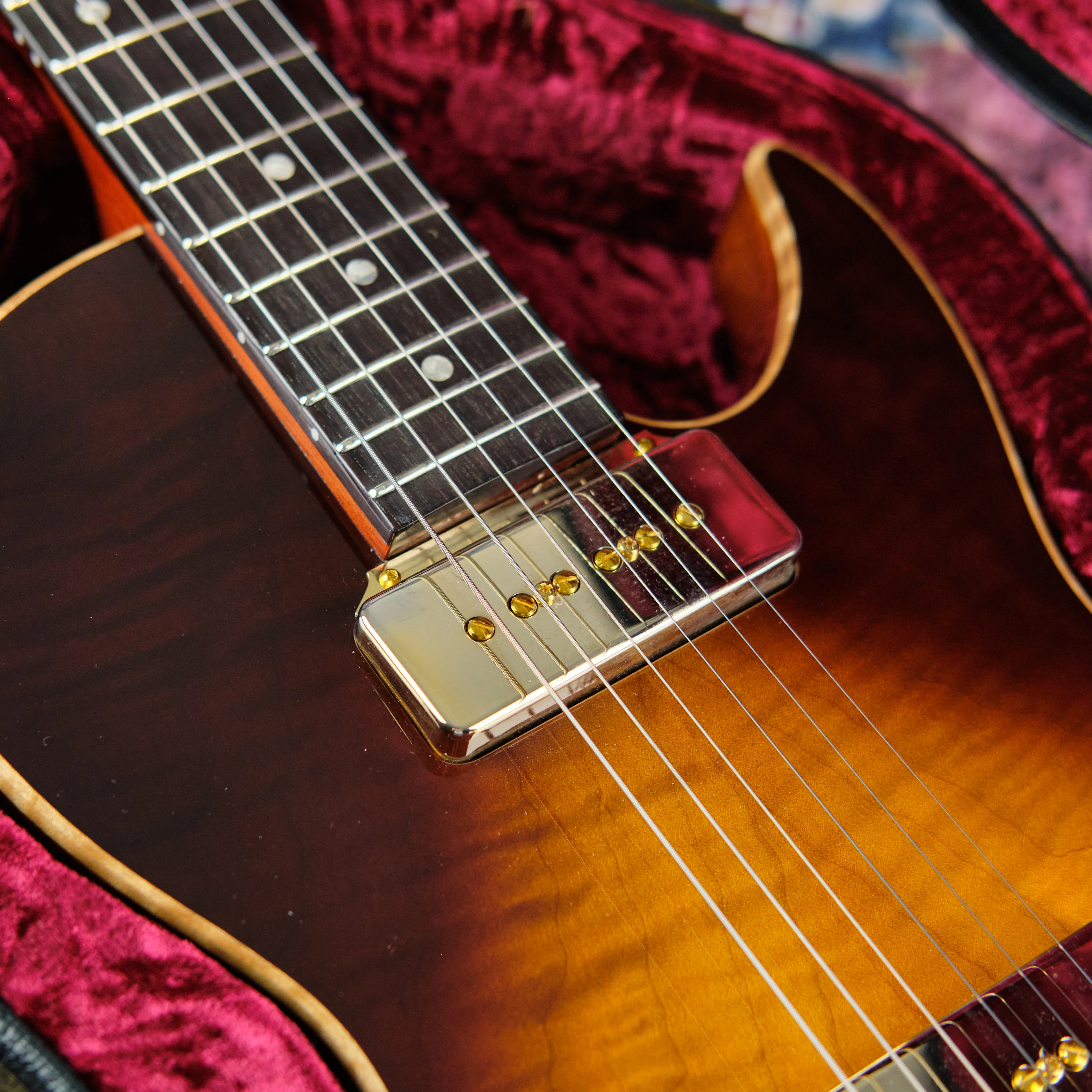 2021 B&G Crossroads Little Sister Tobacco Burst - Image 7