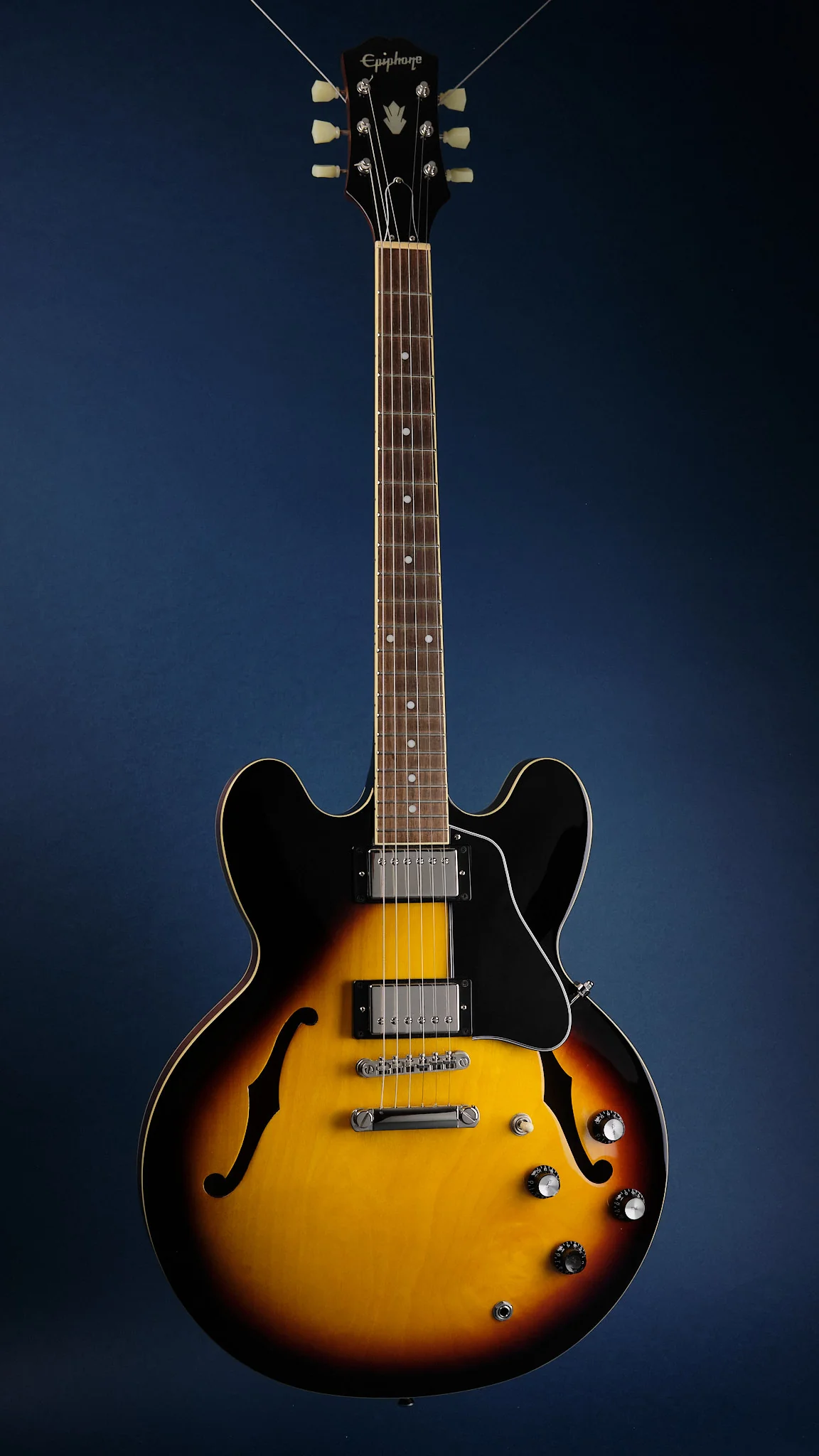 2021 Epiphone ES-335 Vintage Sunburst Sunburst - Image 10