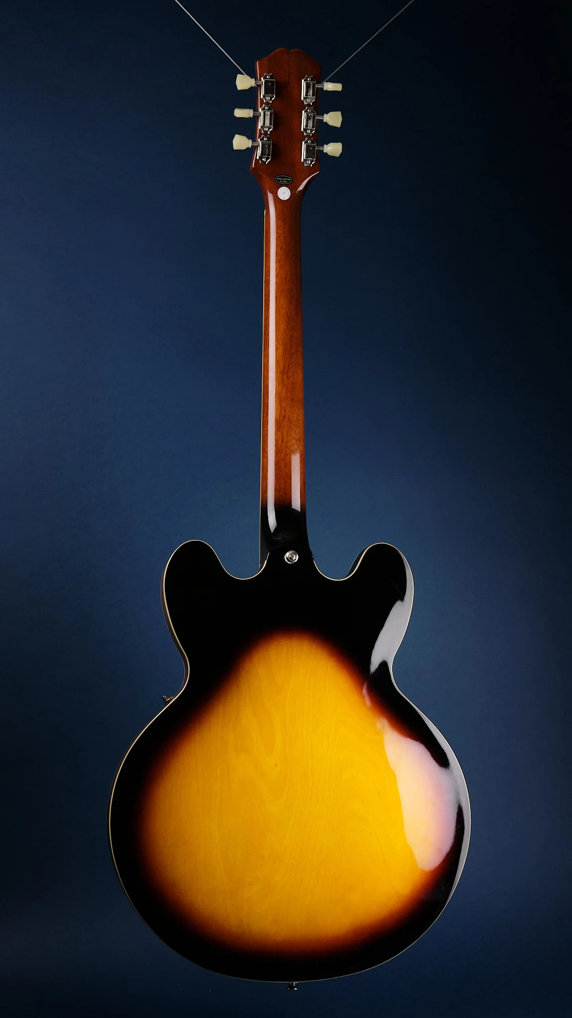 2021 Epiphone ES-335 Vintage Sunburst Sunburst - Image 4