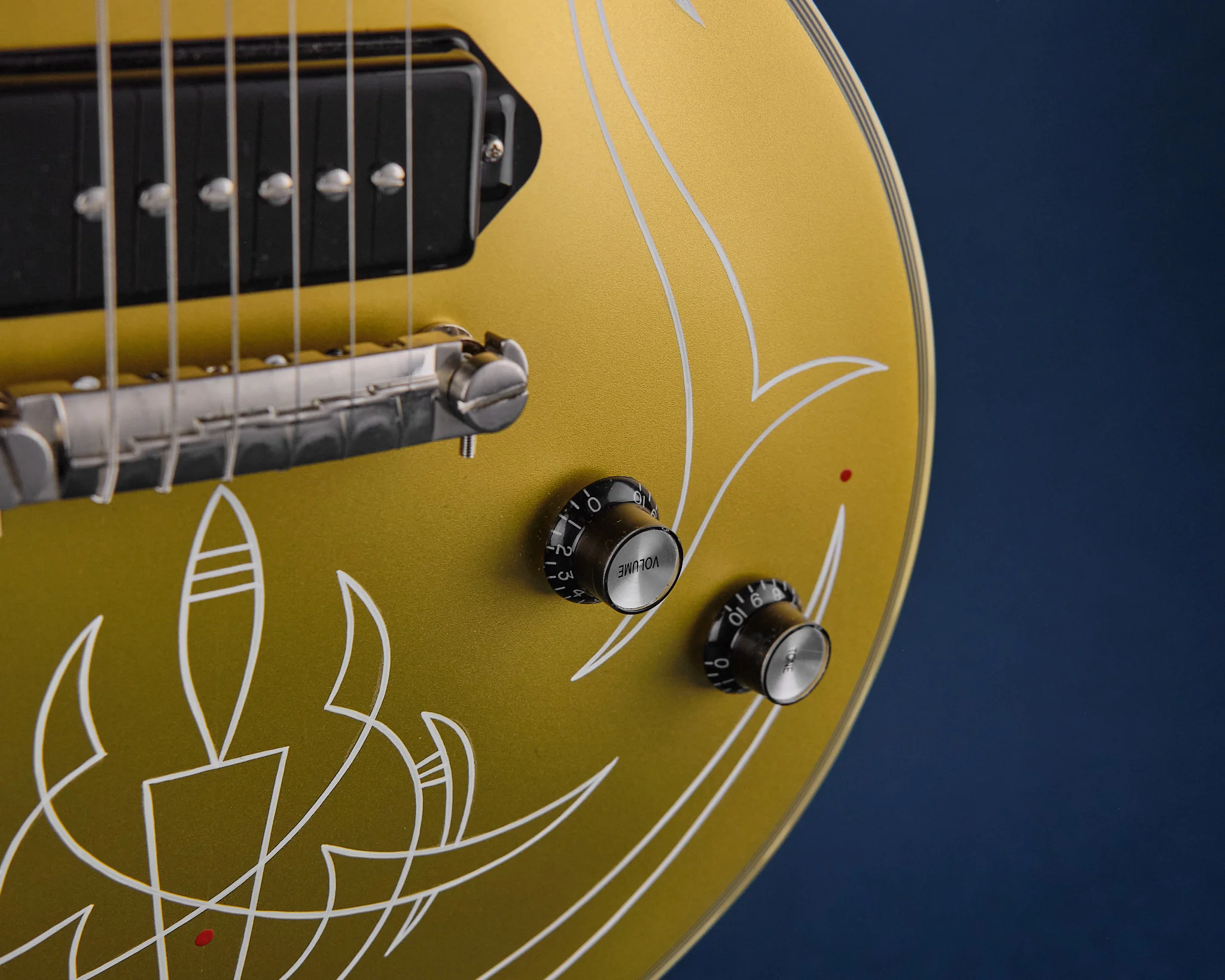 2021 Epiphone Jared James Nichols "Gold Glory" Les Paul Custom - Image 11