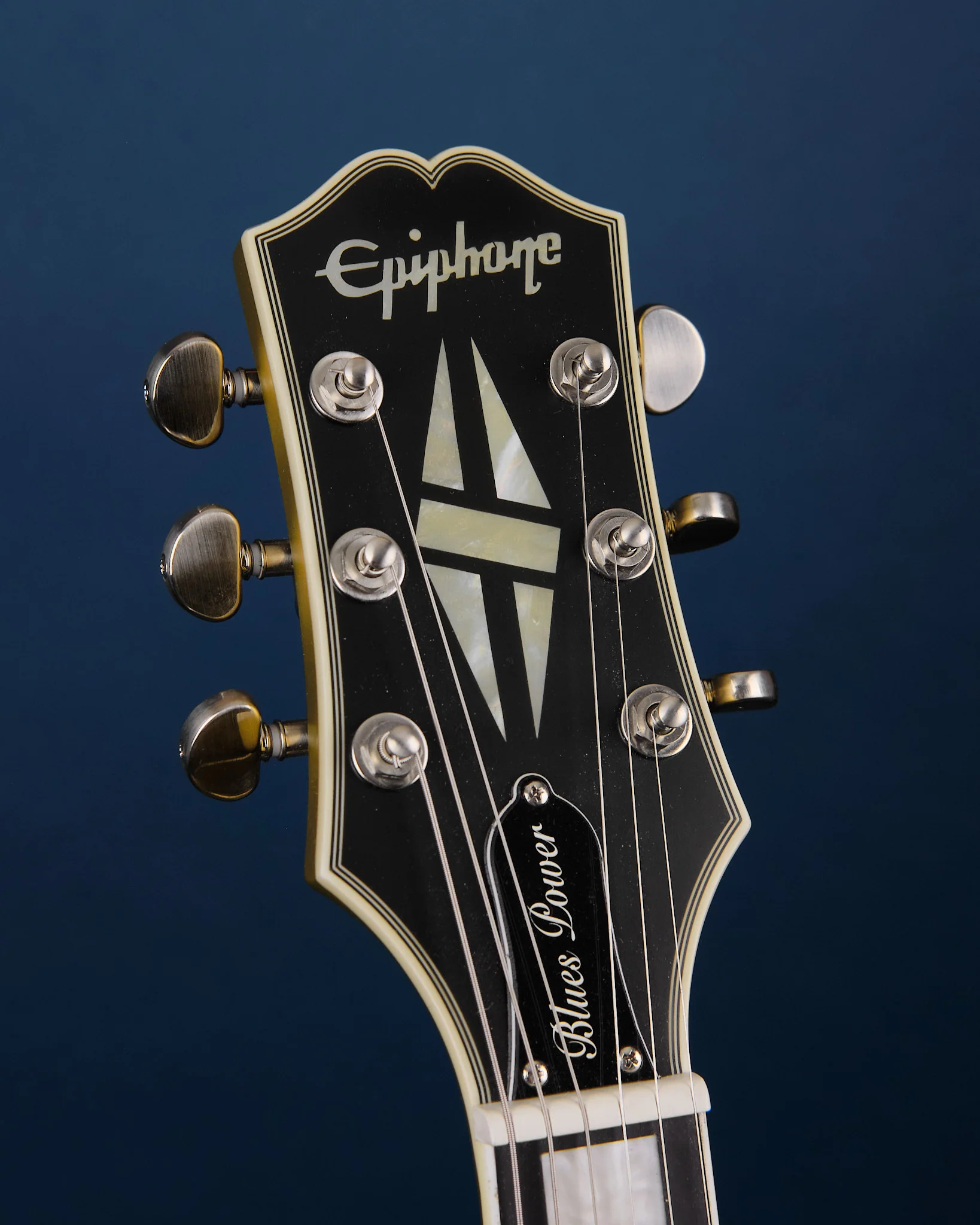 2021 Epiphone Jared James Nichols "Gold Glory" Les Paul Custom - Image 2