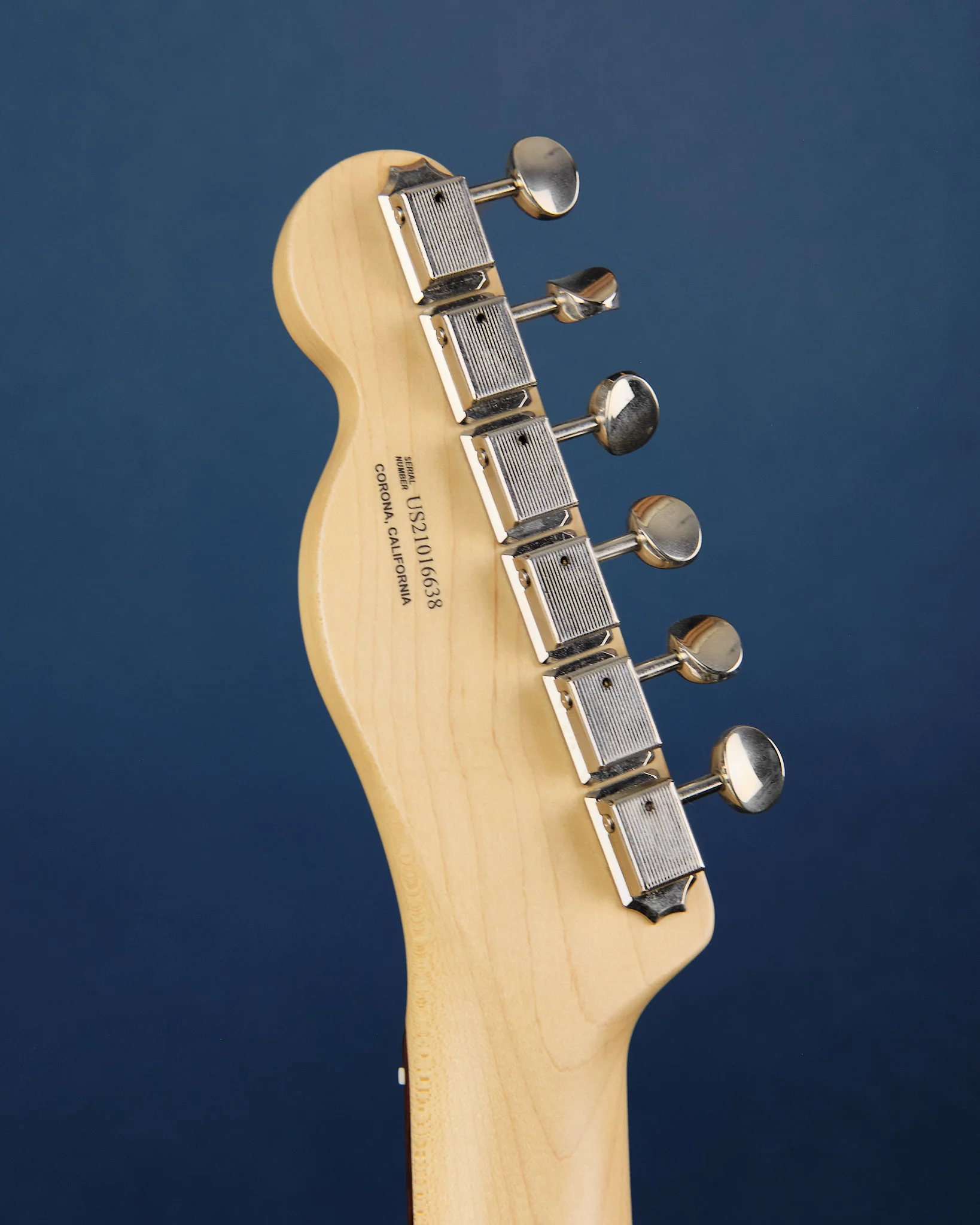 2021 Fender American Performer Telecaster Satin Sonic Blue - Image 7