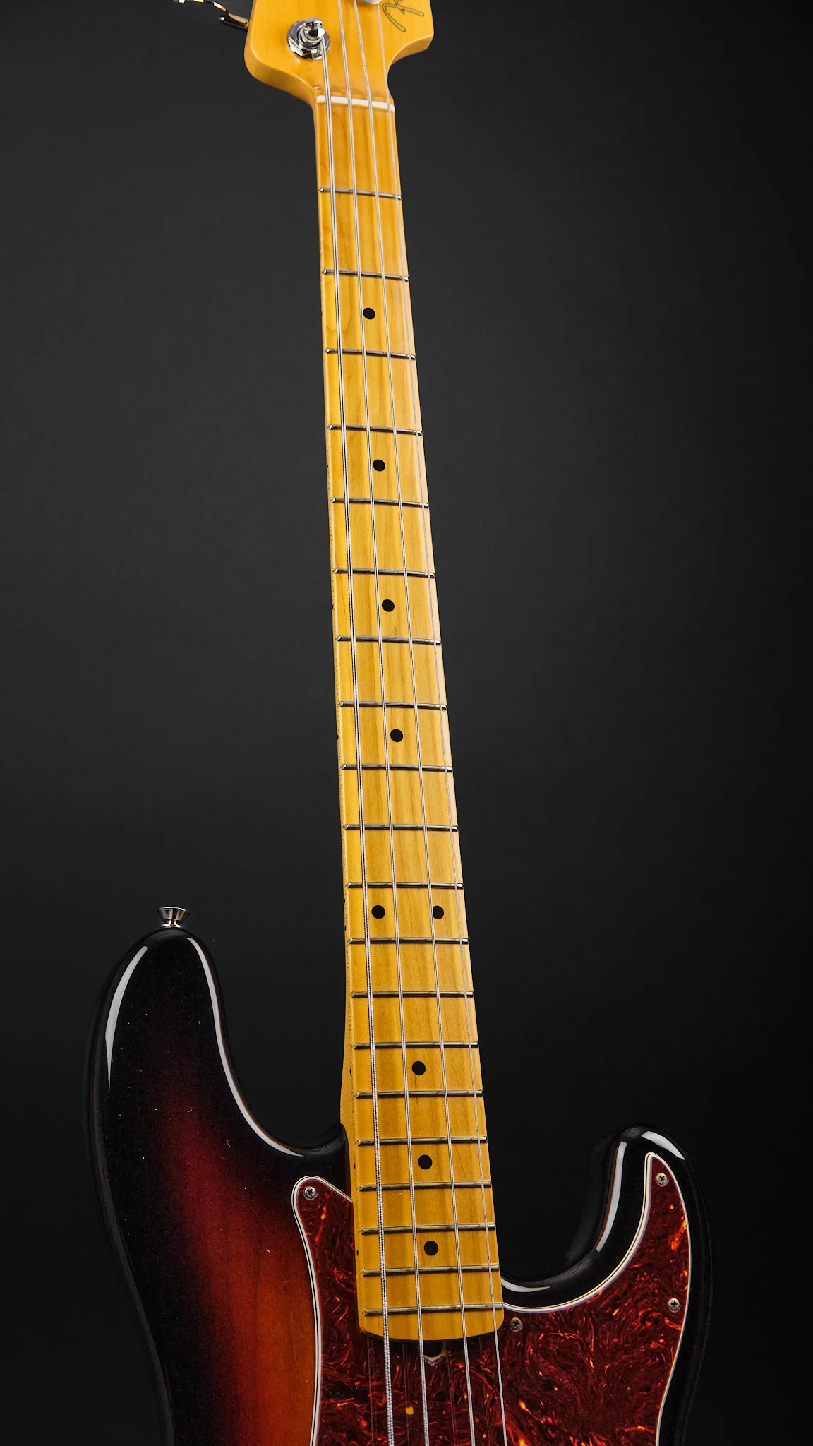 2021 Fender American Professional II Precision Bass 3-Colour Sunburst - Image 4