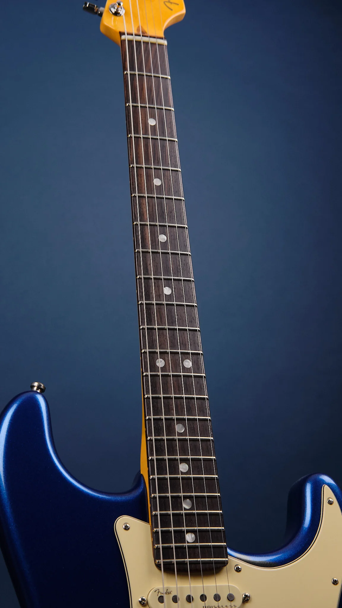 2021 Fender American Ultra Stratocaster HSS Cobra Blue - Image 6