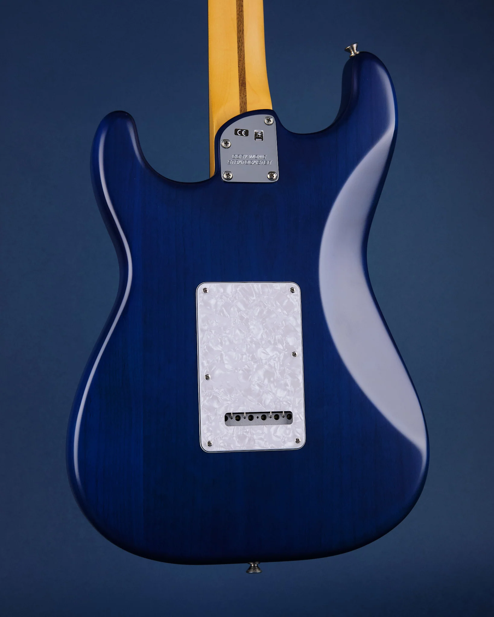 2021 Fender Cory Wong Stratocaster Sapphire Blue Transparent - Image 3