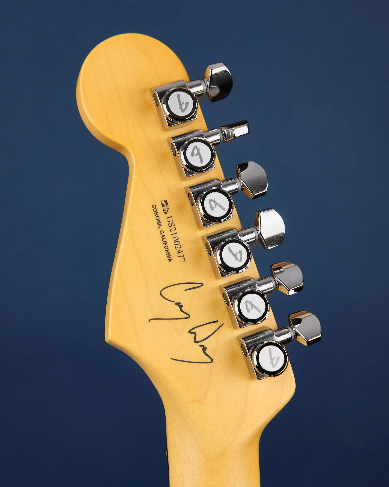 2021 Fender Cory Wong Stratocaster Sapphire Blue Transparent - Image 6