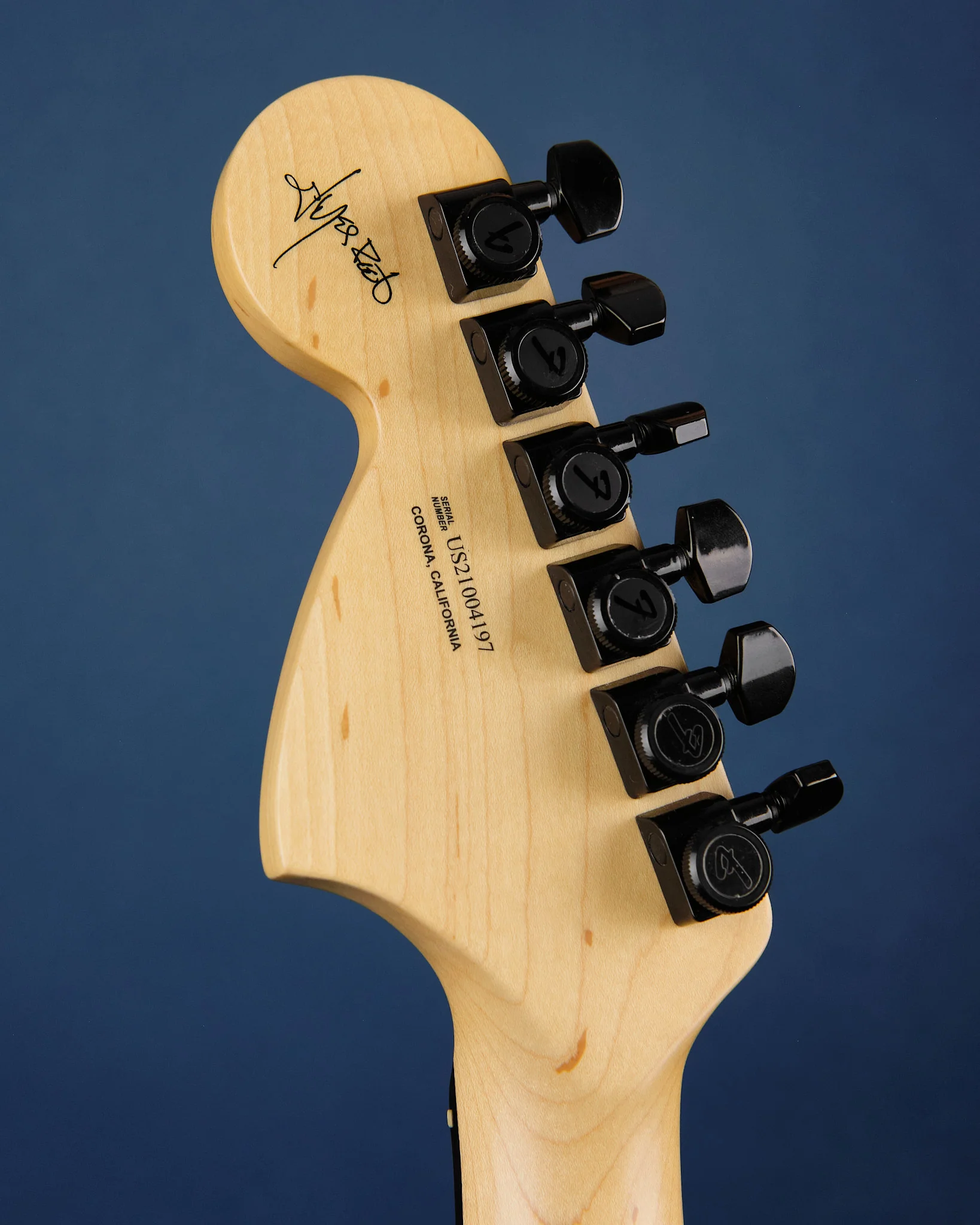 2021 Fender Jim Root Jazzmaster Black - Image 7