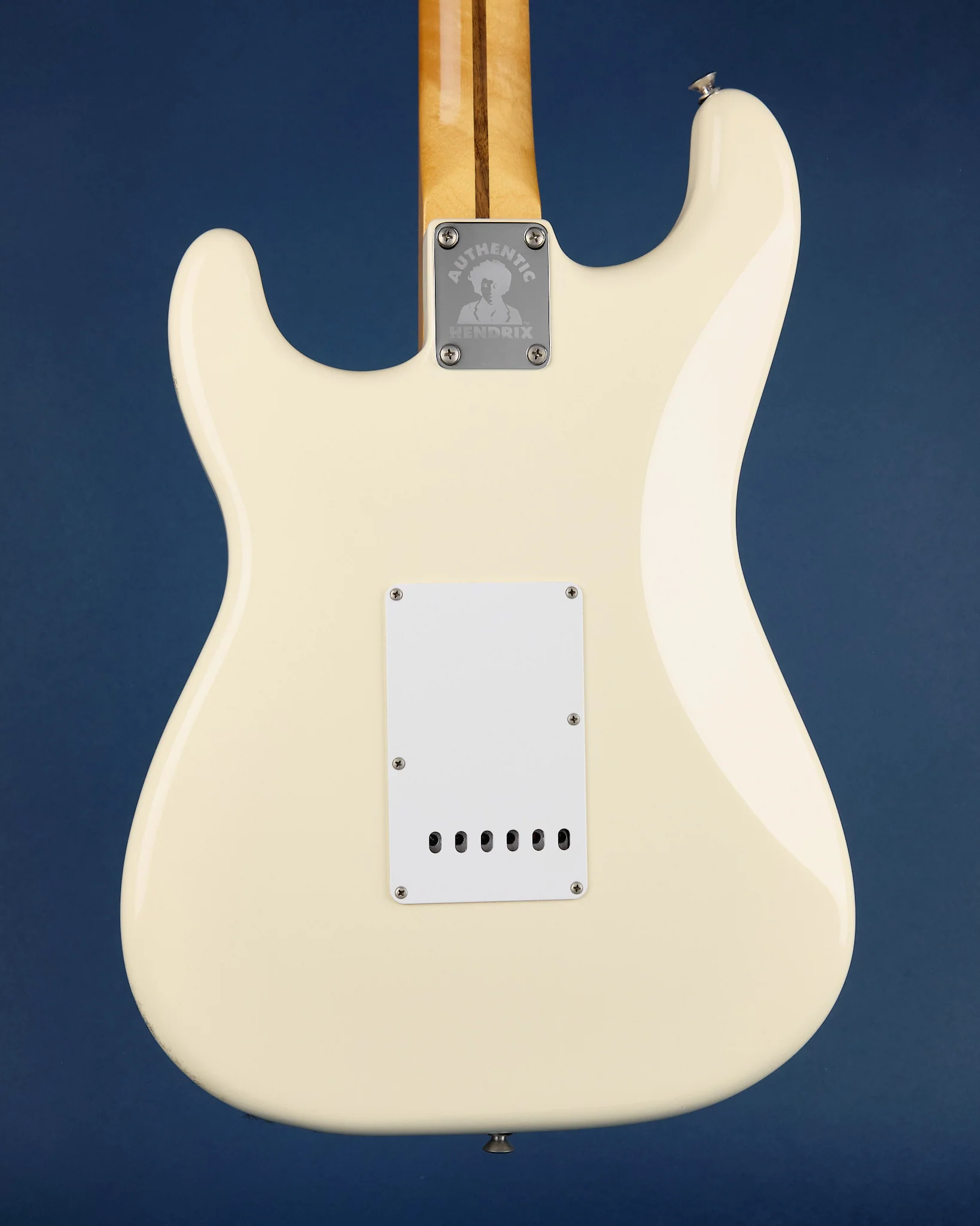 2021 Fender Jimi Hendrix Stratocaster Olympic White - Image 3