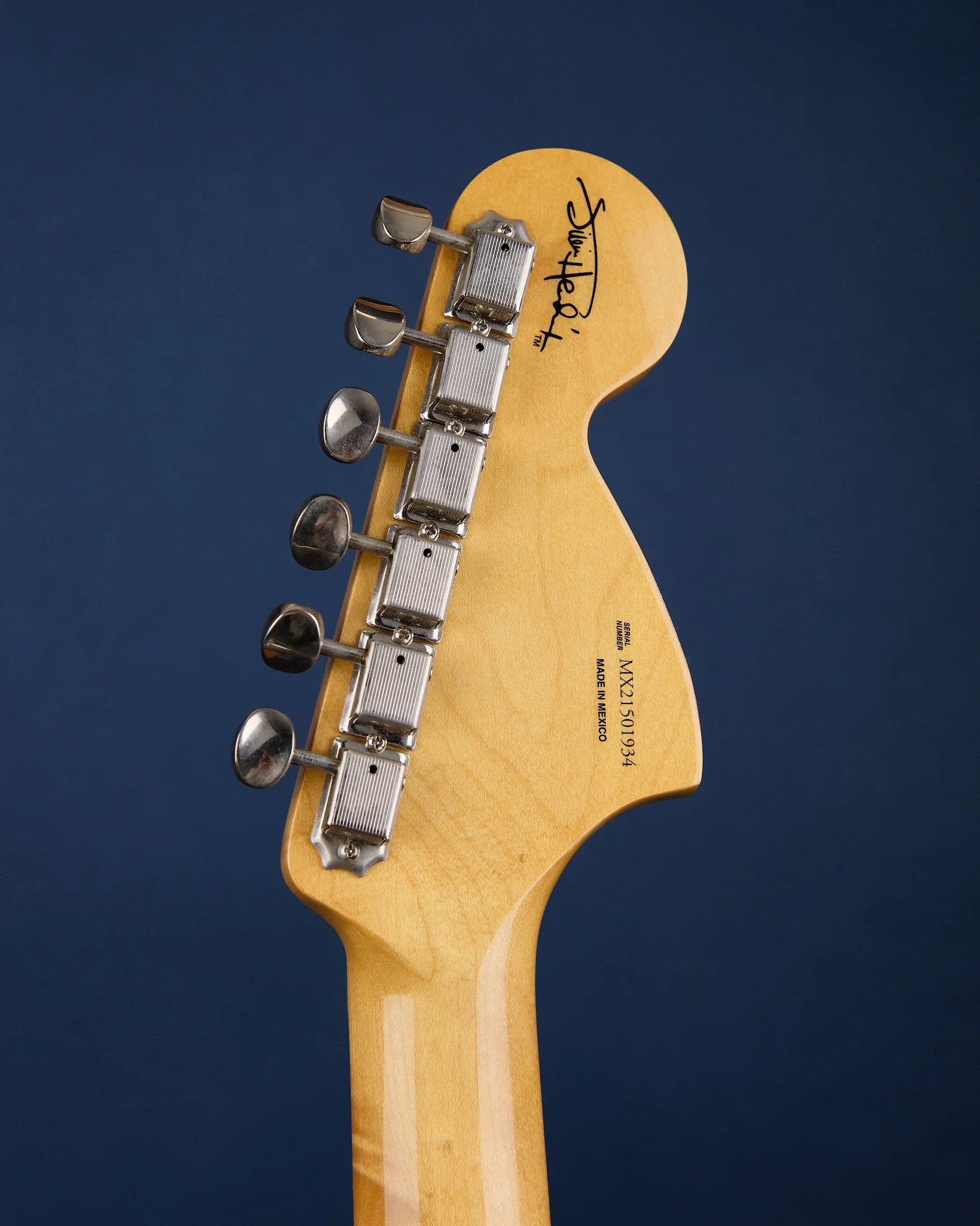 2021 Fender Jimi Hendrix Stratocaster Olympic White - Image 4