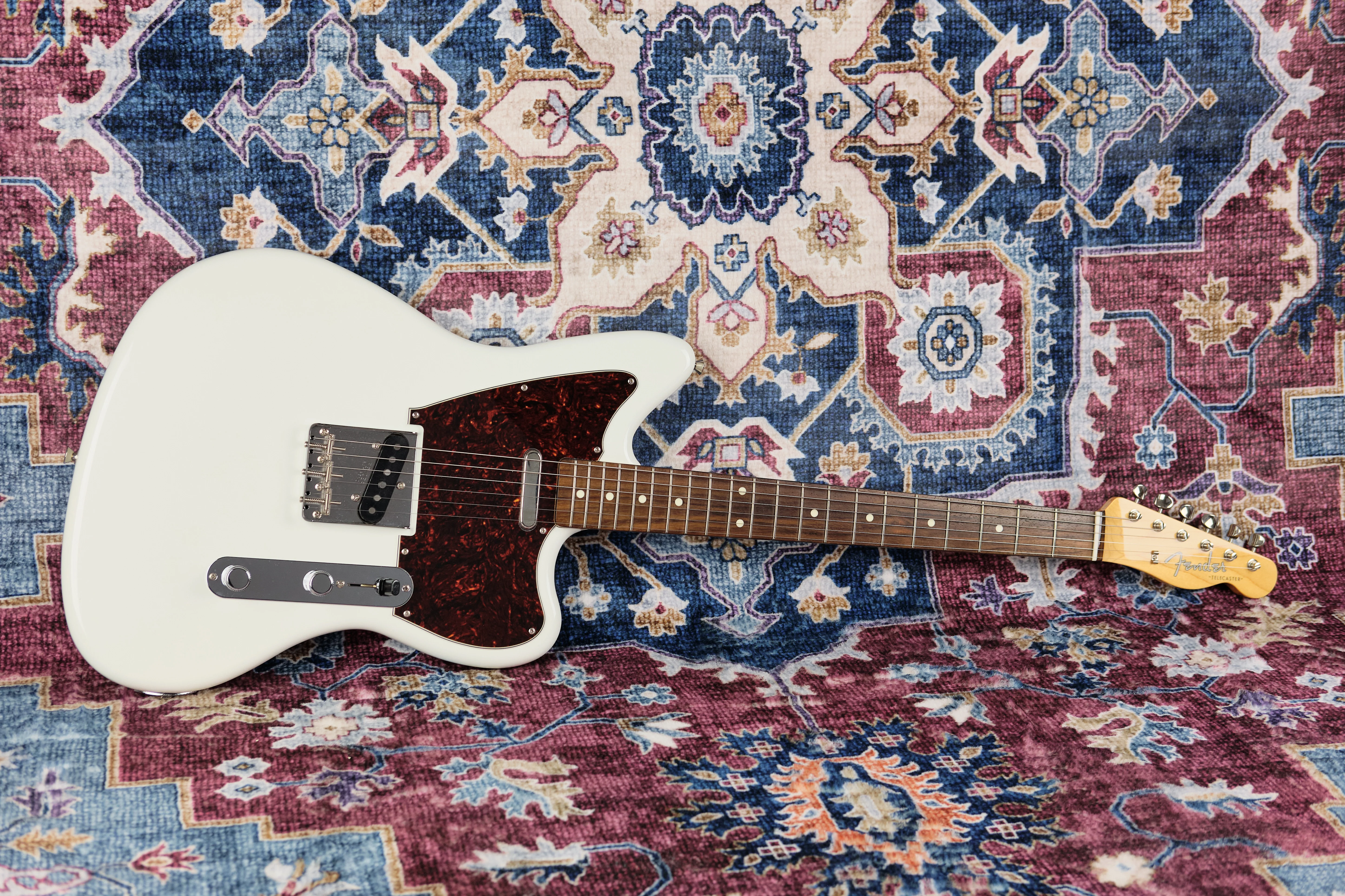 2021 Fender Japan Limited Edition Offset Telecaster Olympic White - Image 4