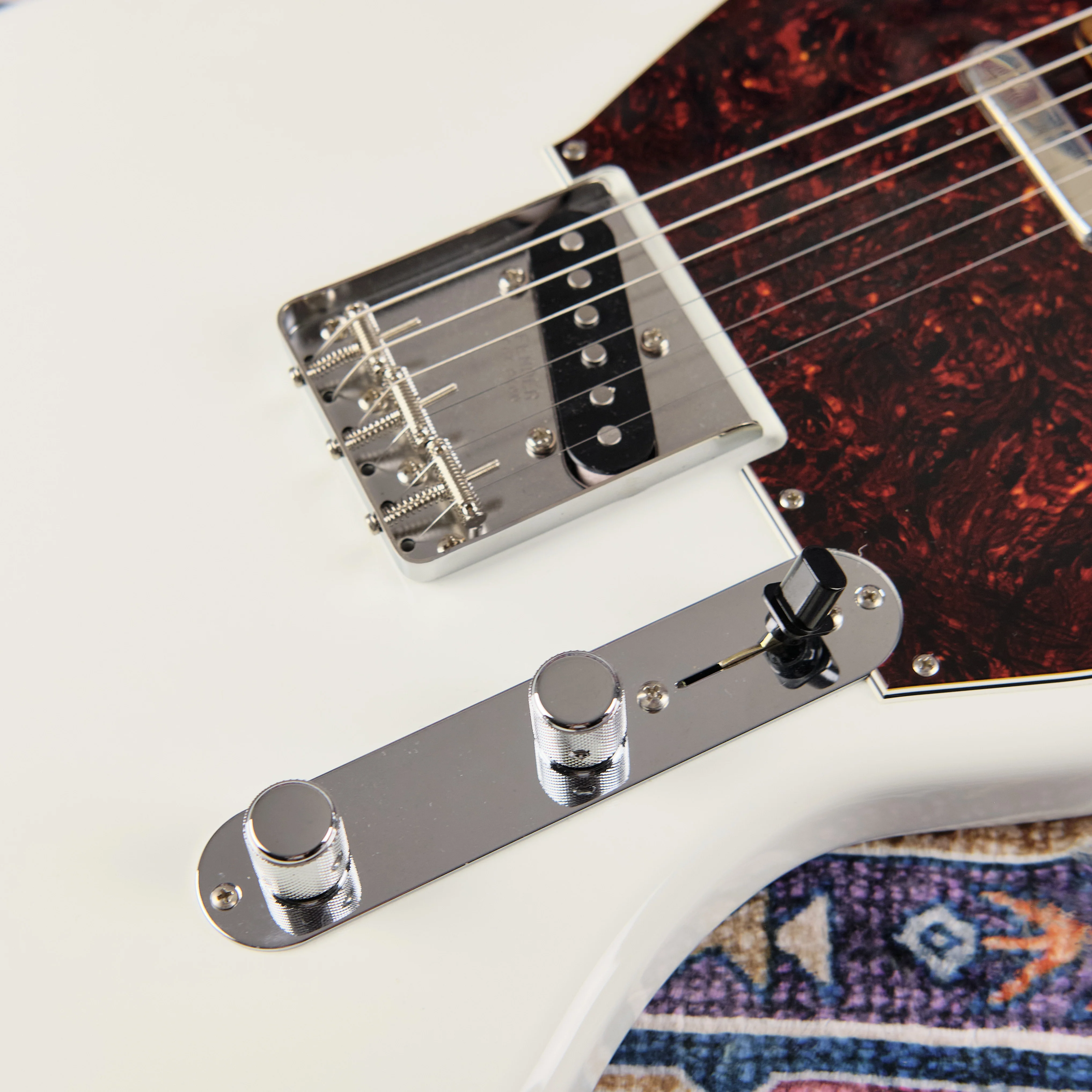 2021 Fender Japan Limited Edition Offset Telecaster Olympic White - Image 6