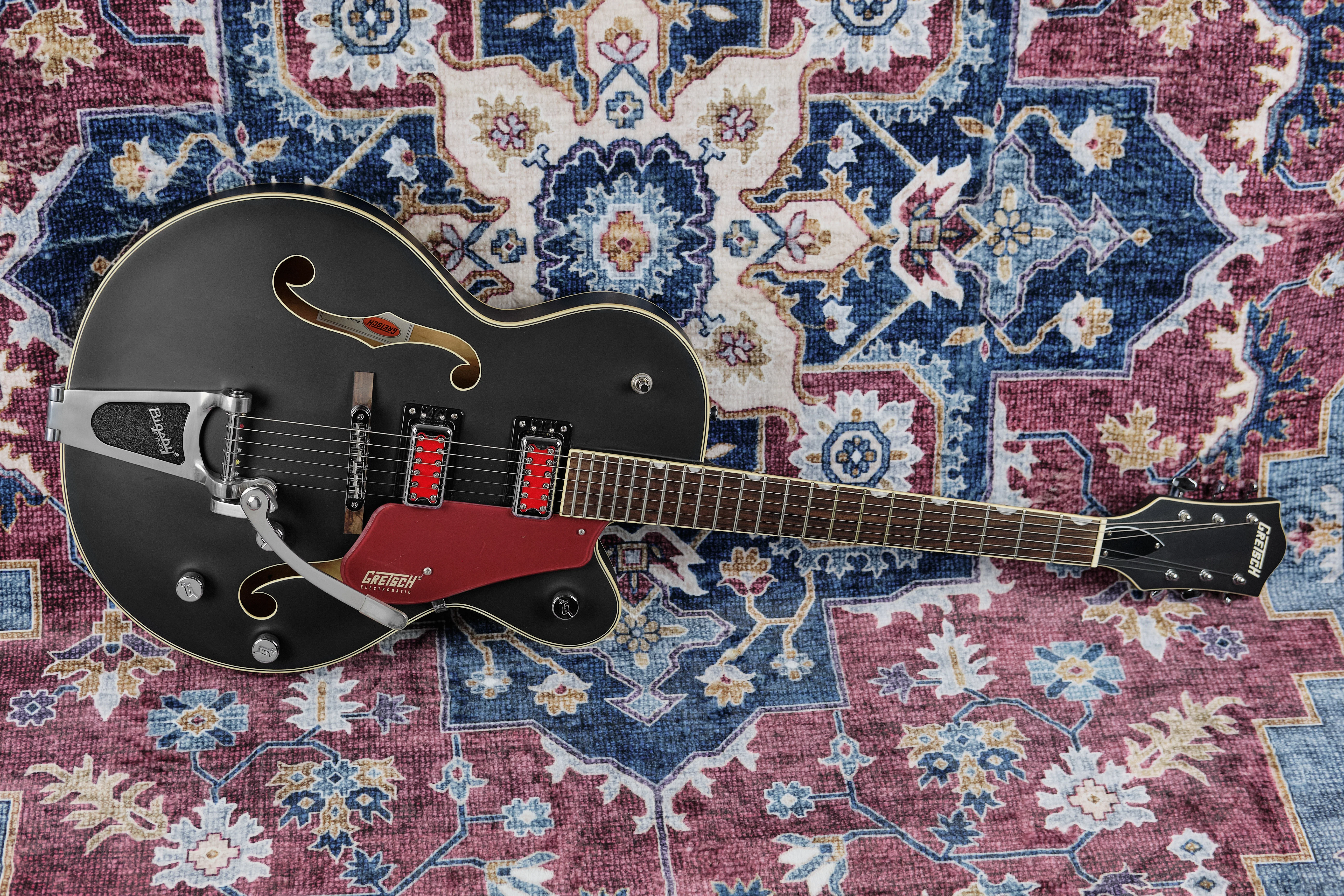 2021 Gretsch G5410T Electromatic 'Rat Rod' Matte Black - Image 4