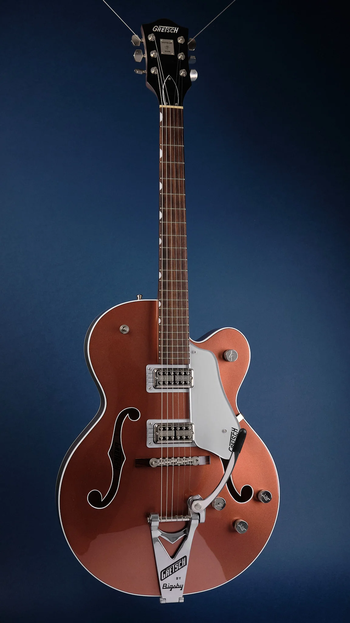 2021 Gretsch G6118T Players Edition Anniversary Copper Metallic - Image 6