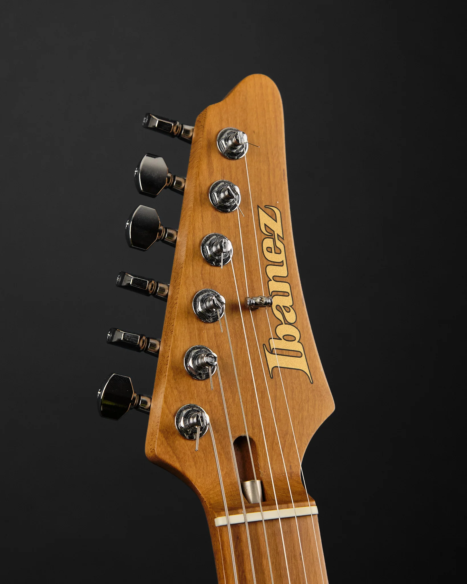 2021 Ibanez AZ2204 Prestige Black - Image 2