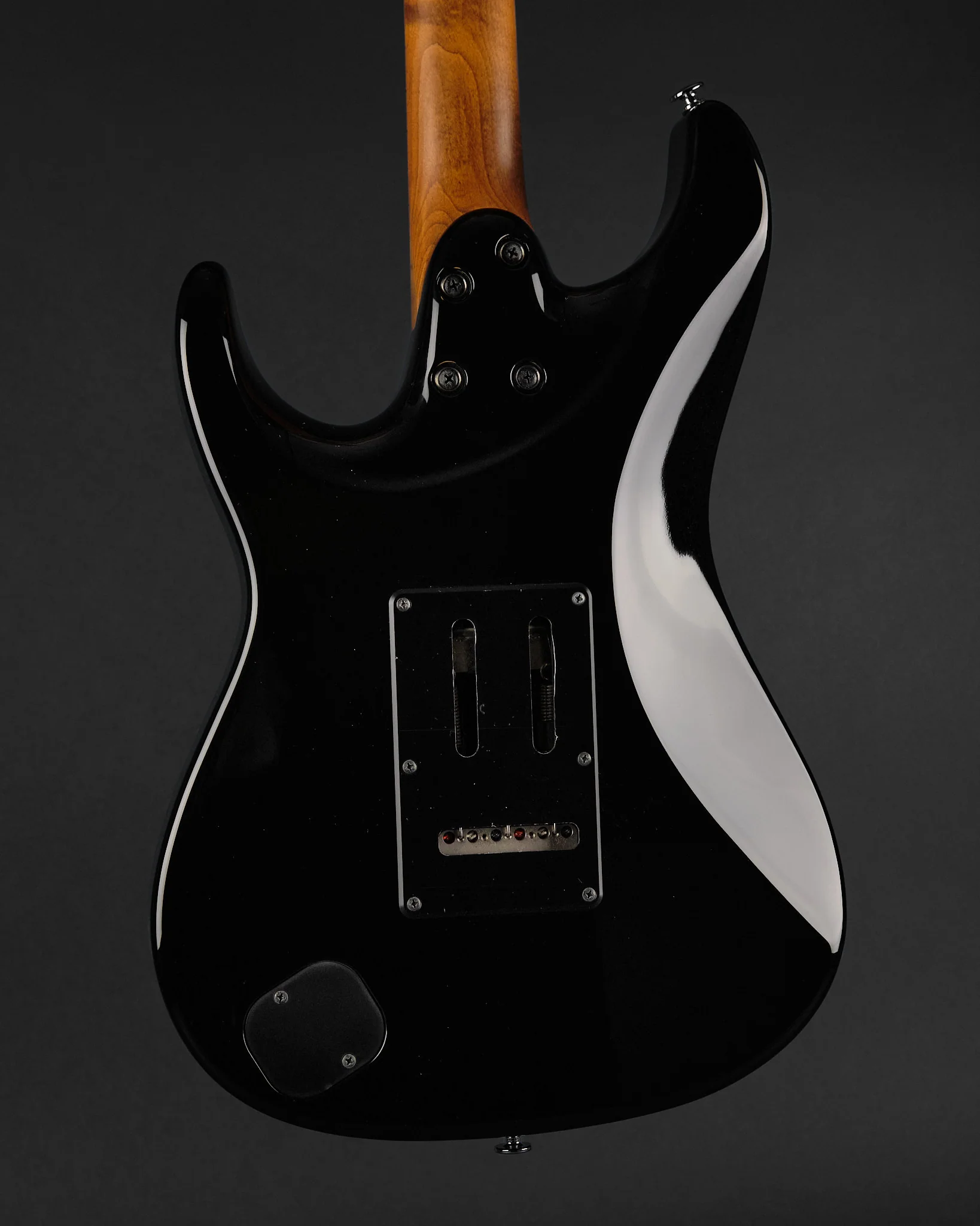 2021 Ibanez AZ2204 Prestige Black - Image 3