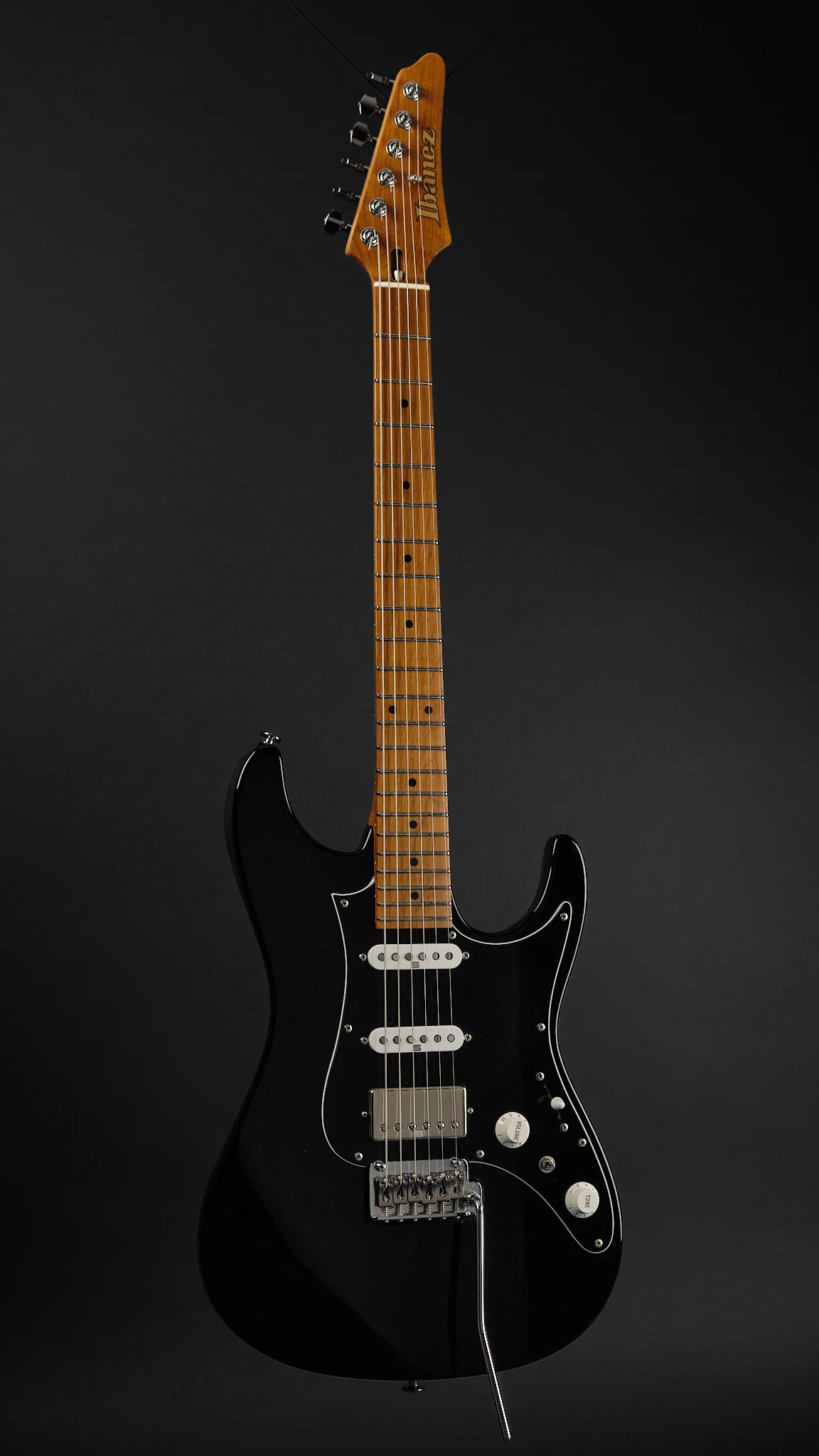2021 Ibanez AZ2204 Prestige Black - Image 4