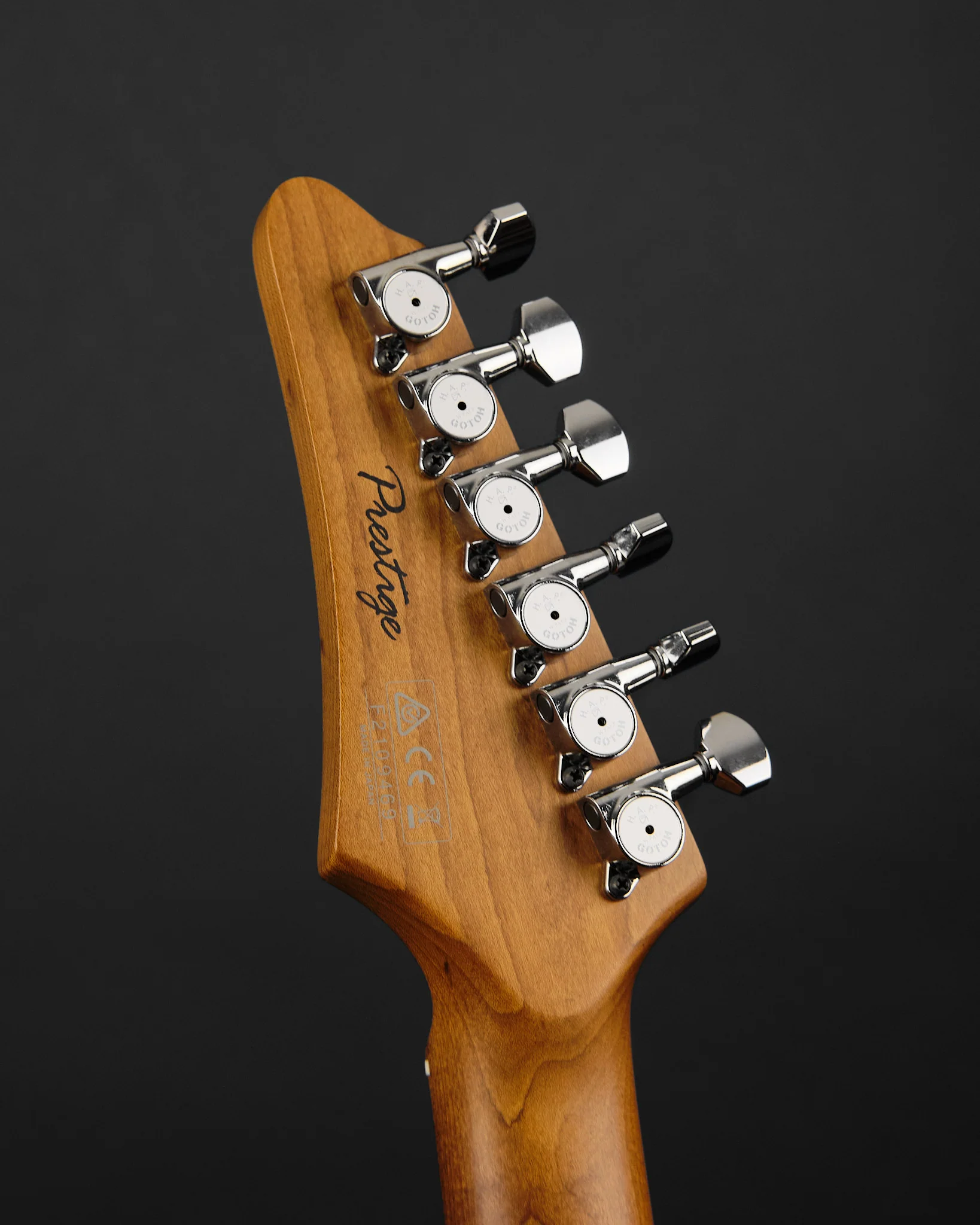 2021 Ibanez AZ2204 Prestige Black - Image 6