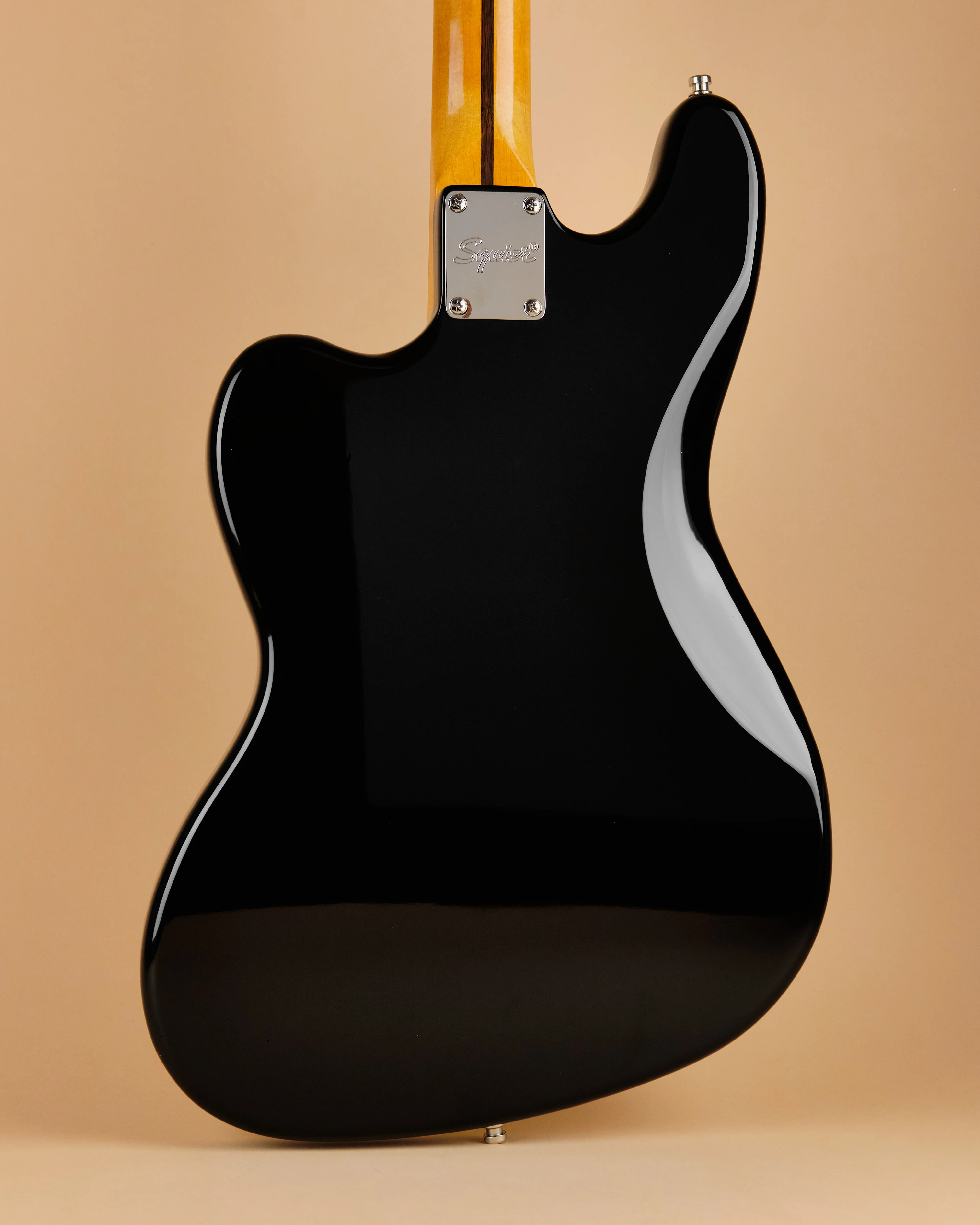 2021 Squier Classic Vibe Bass VI Black - Image 3