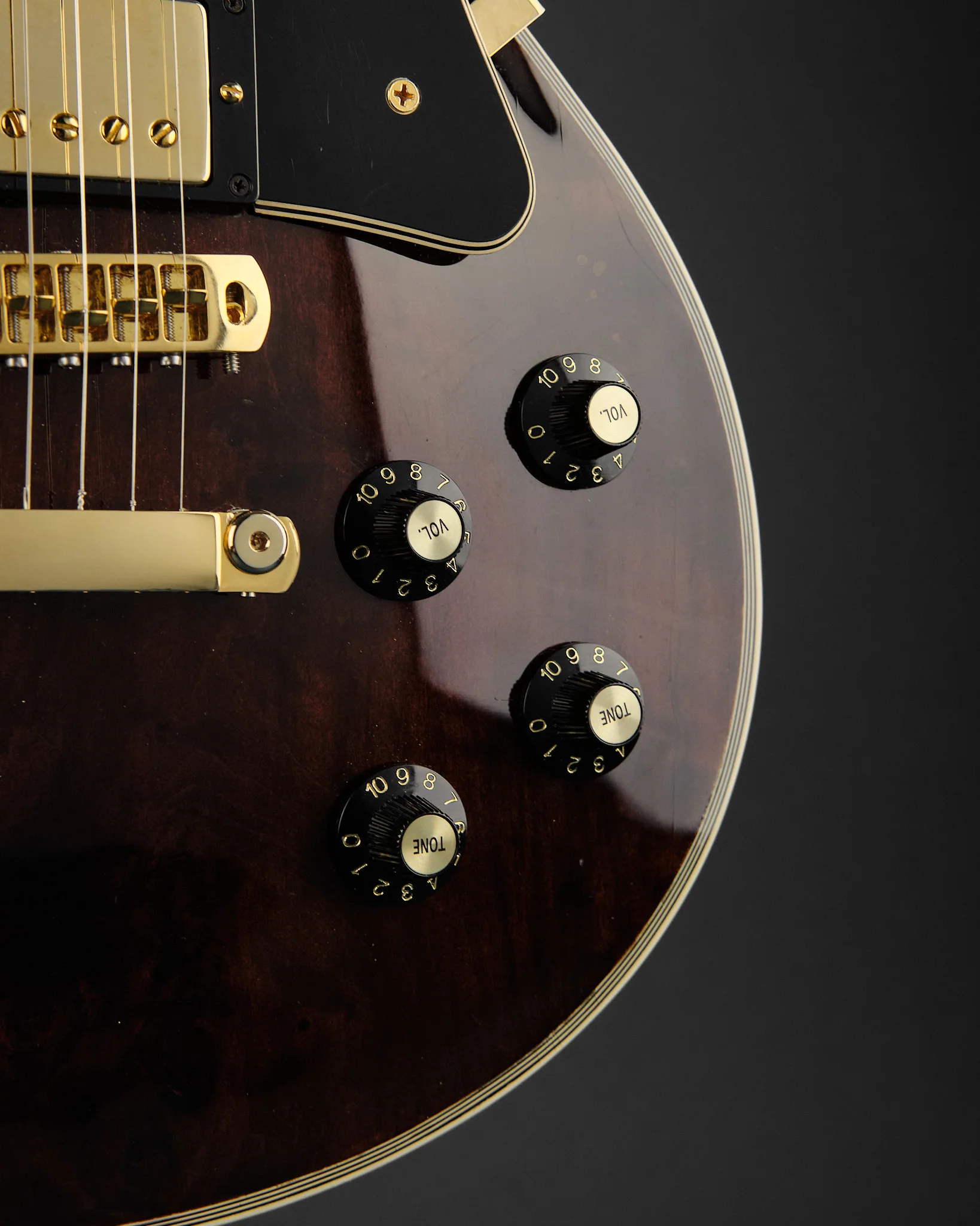 2022 Clingan Guitars LP Custom Walnut (Second-Hand) - Image 9
