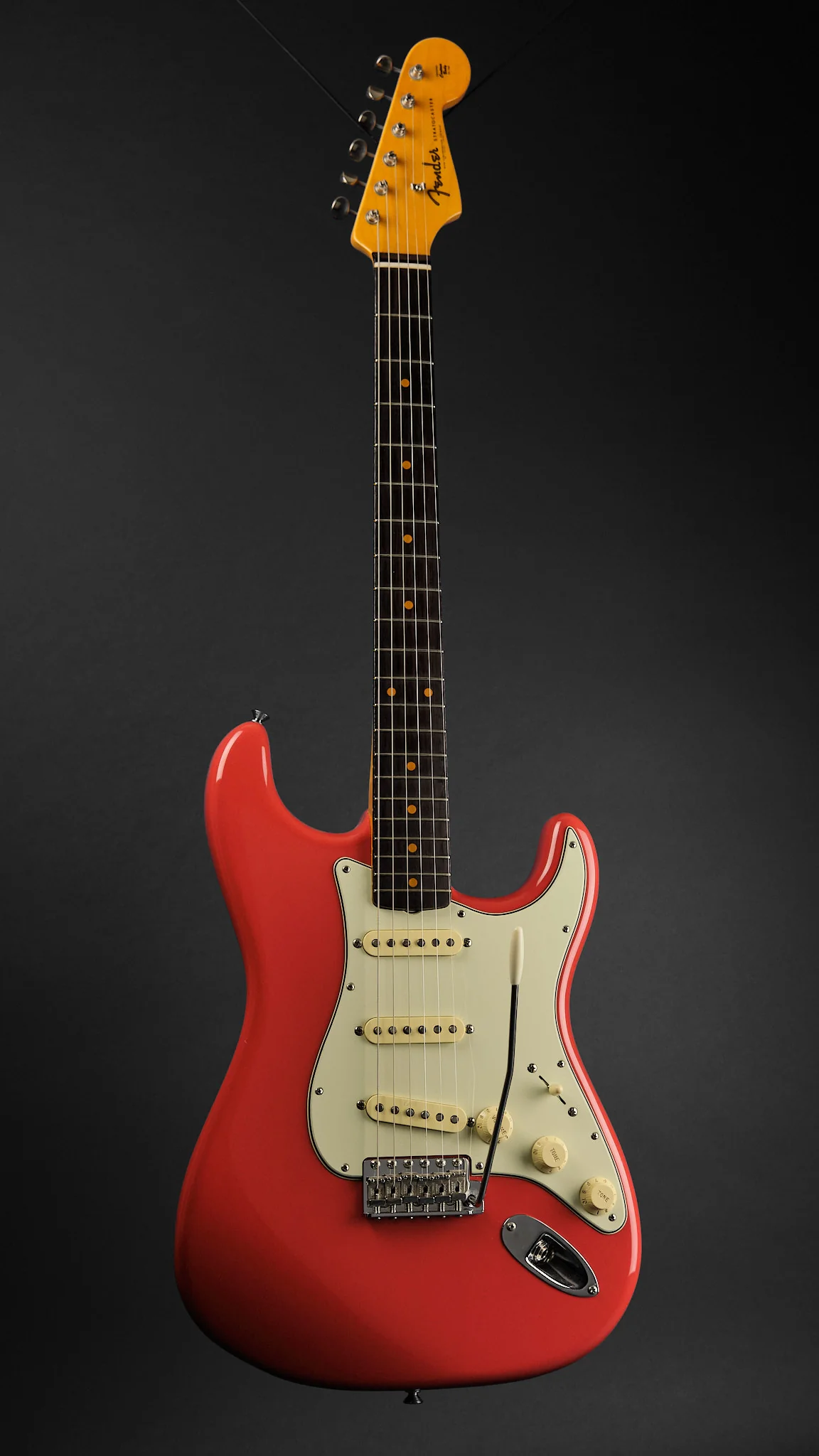 2022 Fender American Vintage II 1961 Stratocaster Fiesta Red - Image 4