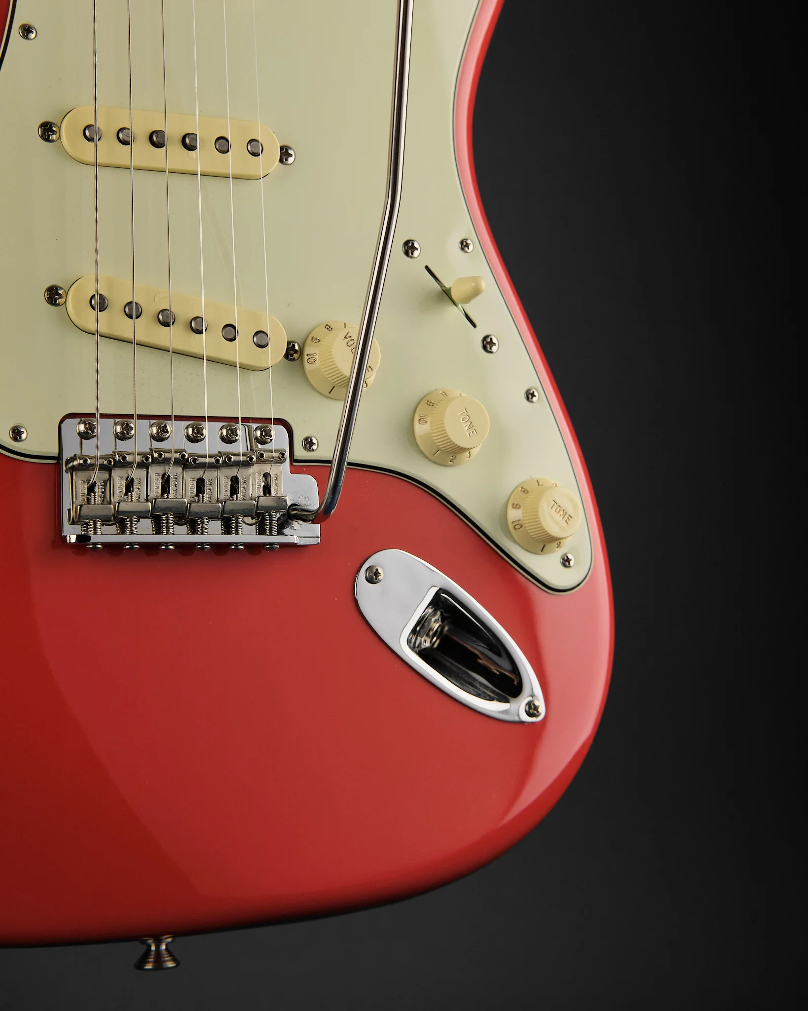 2022 Fender American Vintage II 1961 Stratocaster Fiesta Red - Image 9