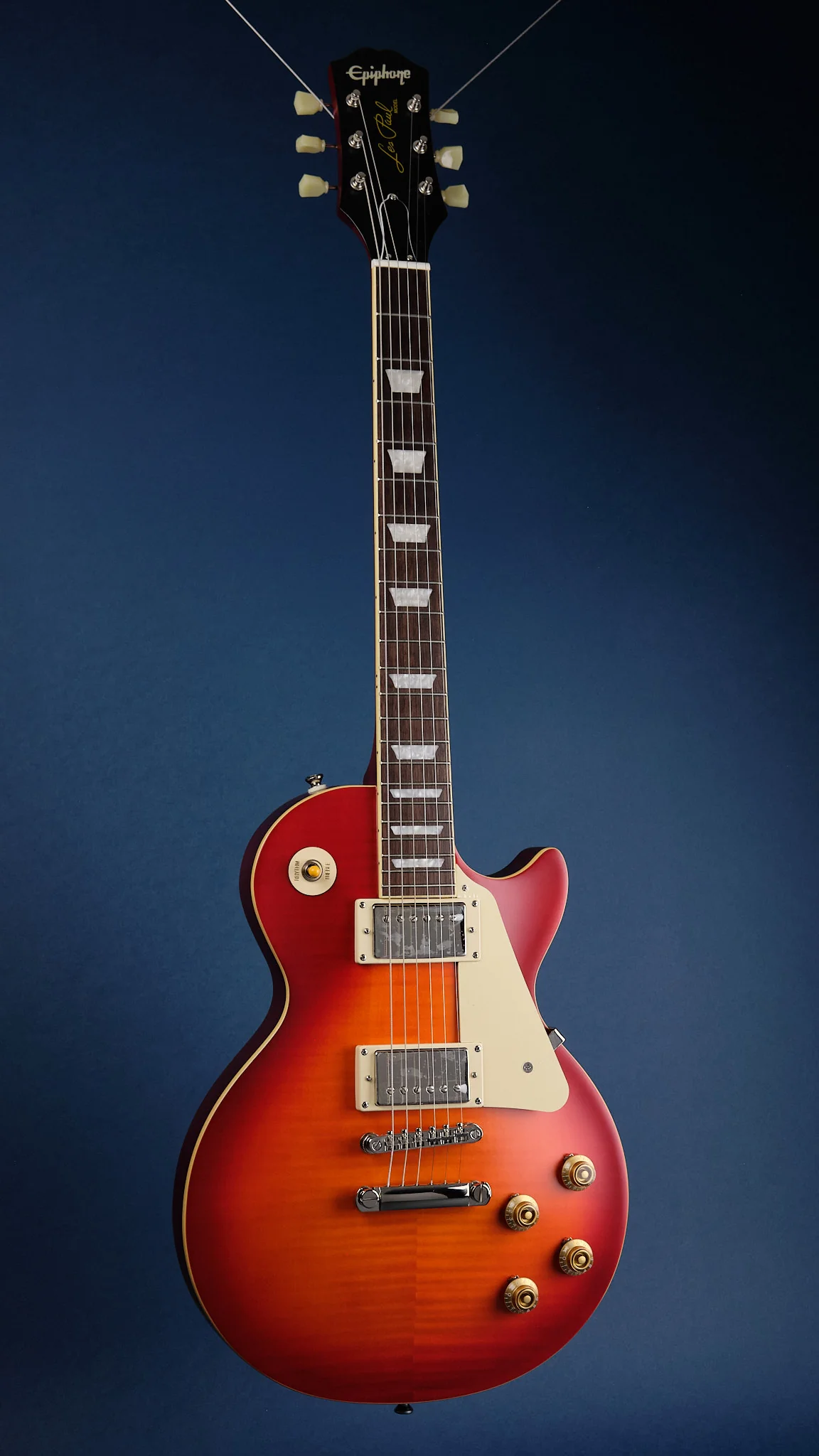 2022 Epiphone 1959 Les Paul Standard Outfit Cherry Burst - Image 4