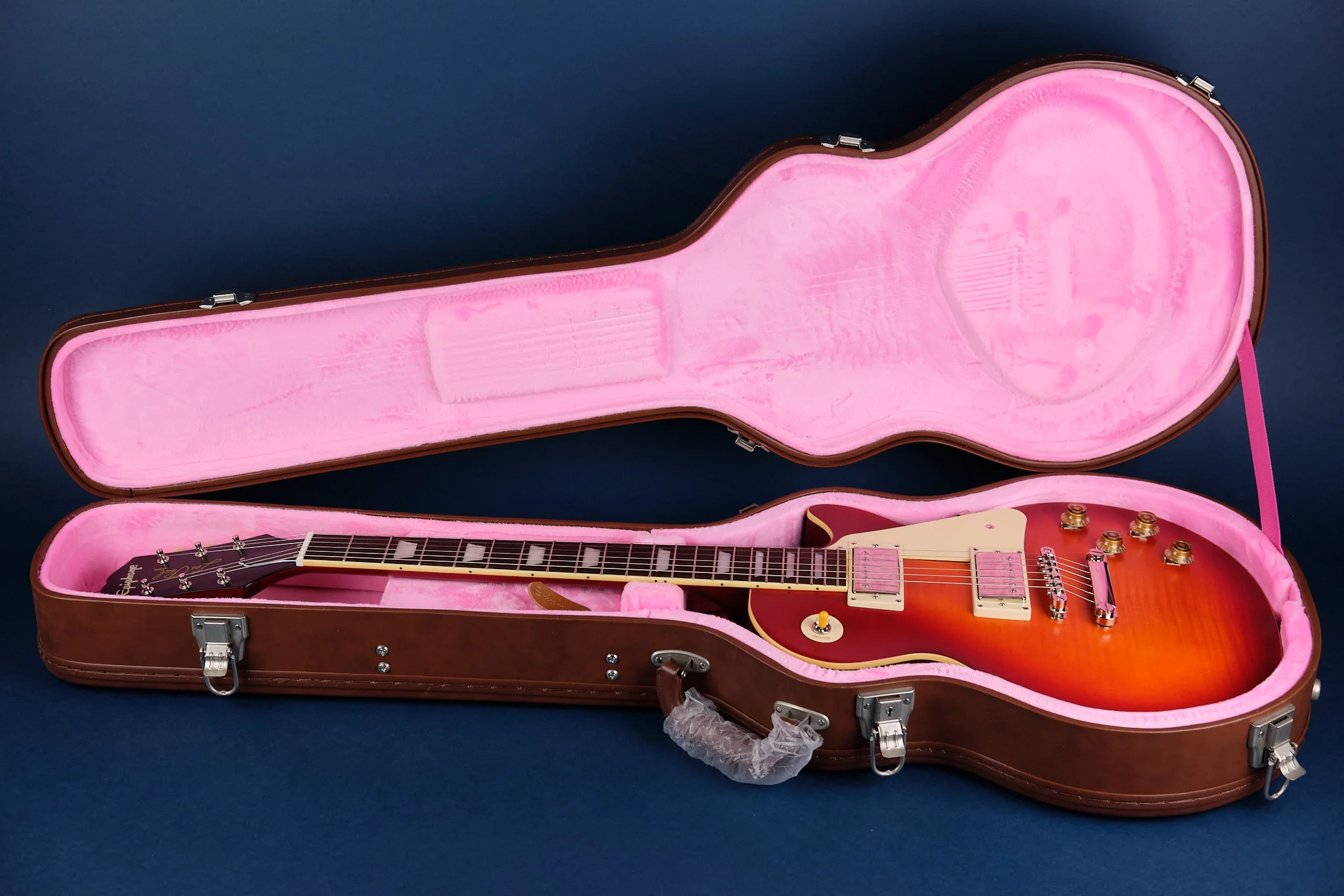 2022 Epiphone 1959 Les Paul Standard Outfit Cherry Burst - Image 8