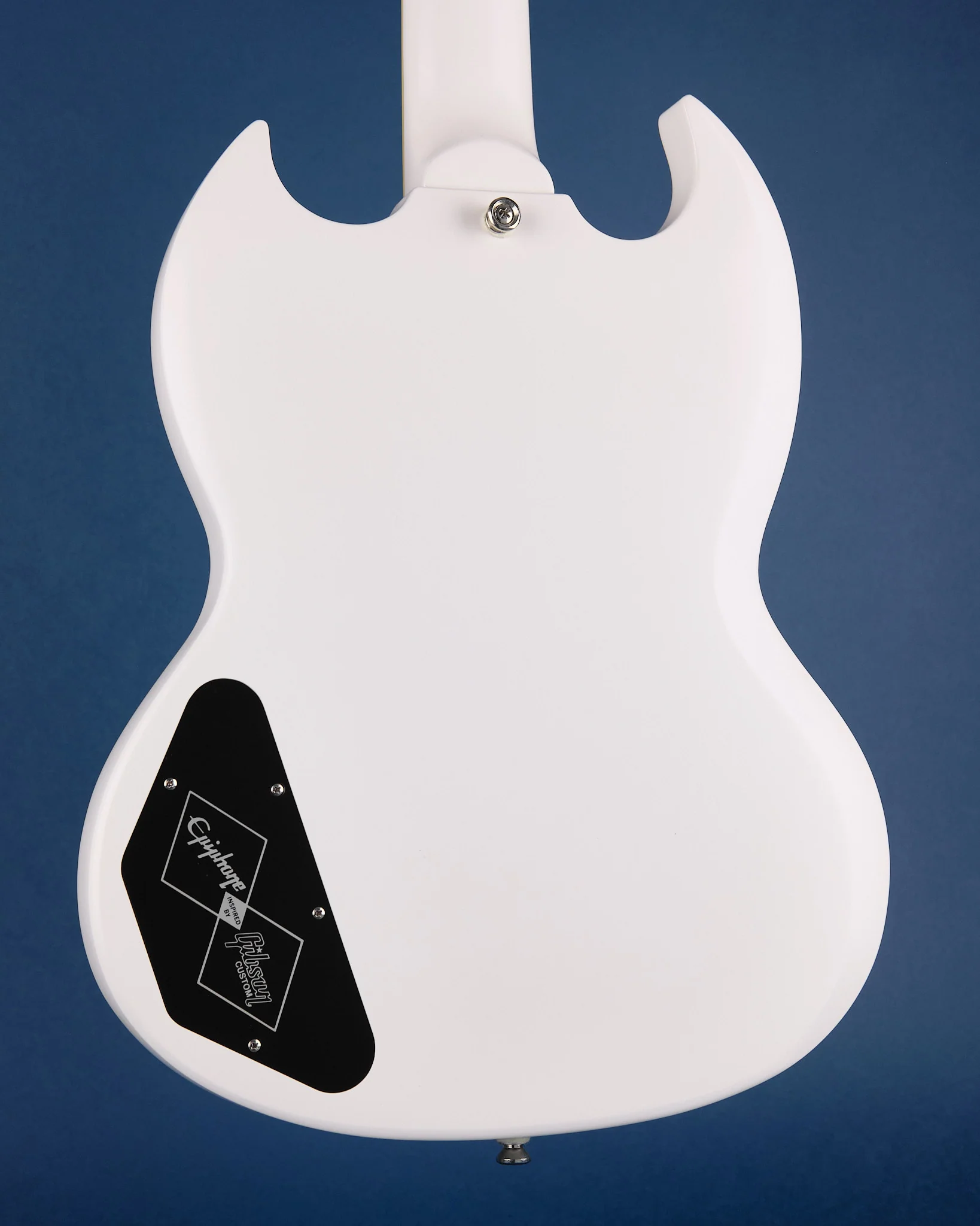 2022 Epiphone 1961 Les Paul SG Standard Aged Classic White - Image 8